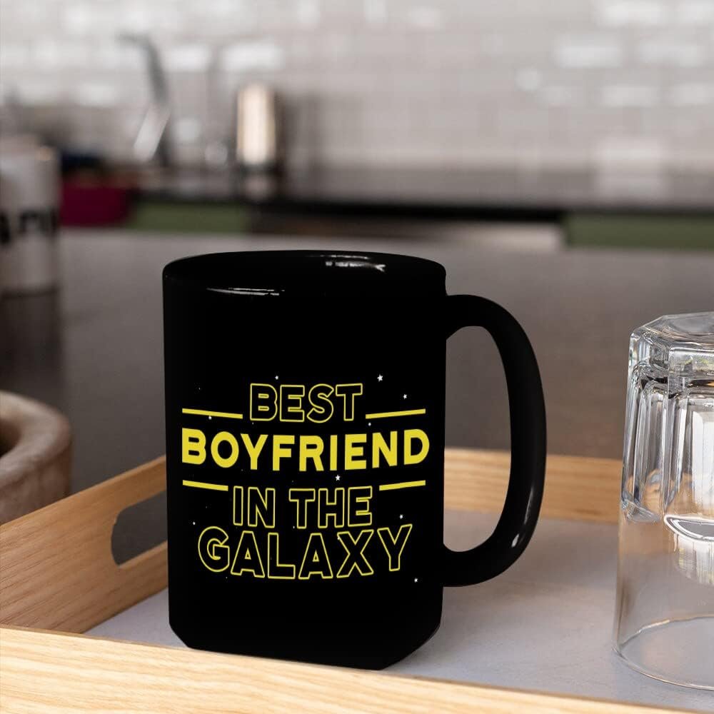 Best Boyfriend Mug, Funny Valentine's Day Gift for Him, Anniversary Coffee Cup 15 Oz