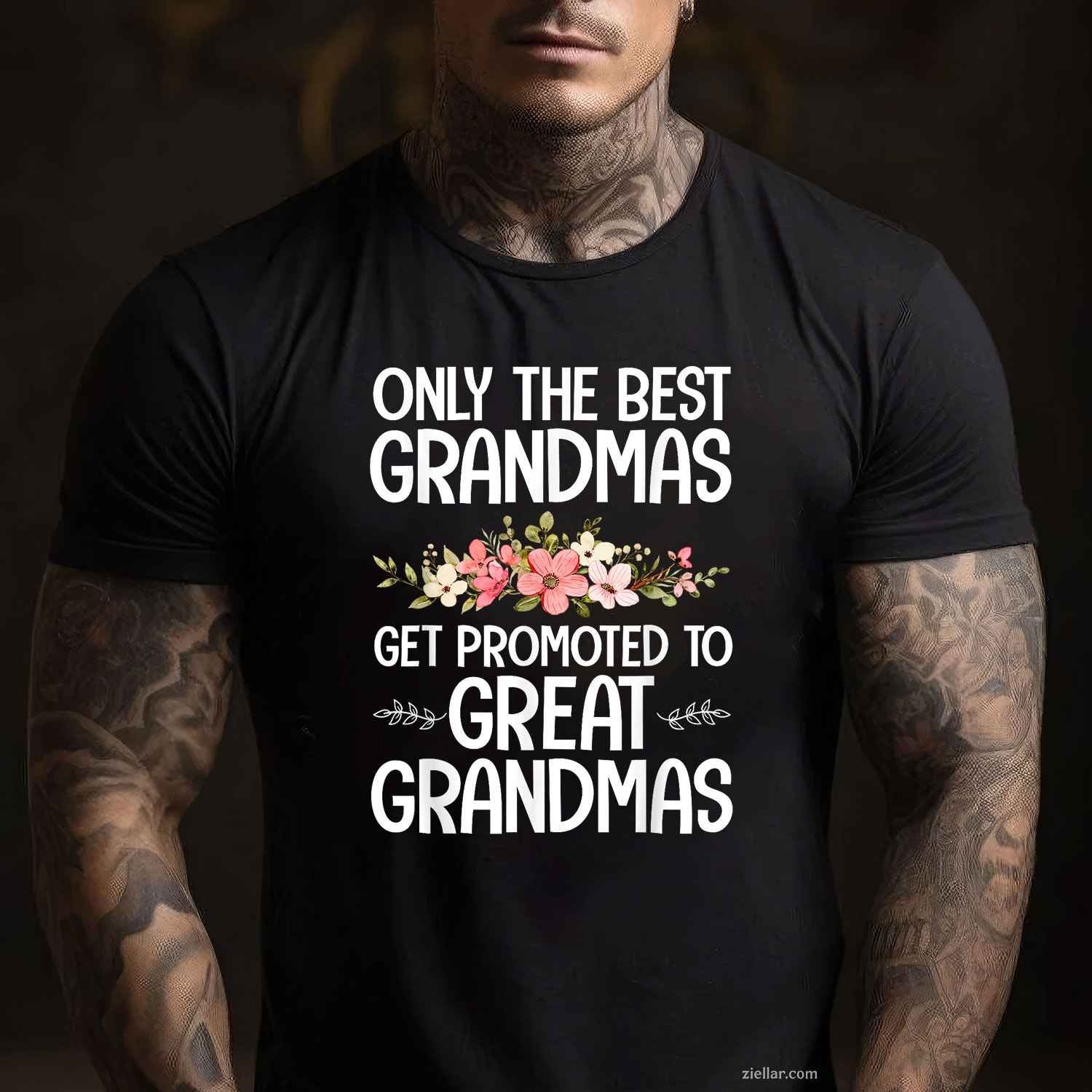 Best Great Grandma Art For Grandma Women Great Grandmother T-Shirt Tee