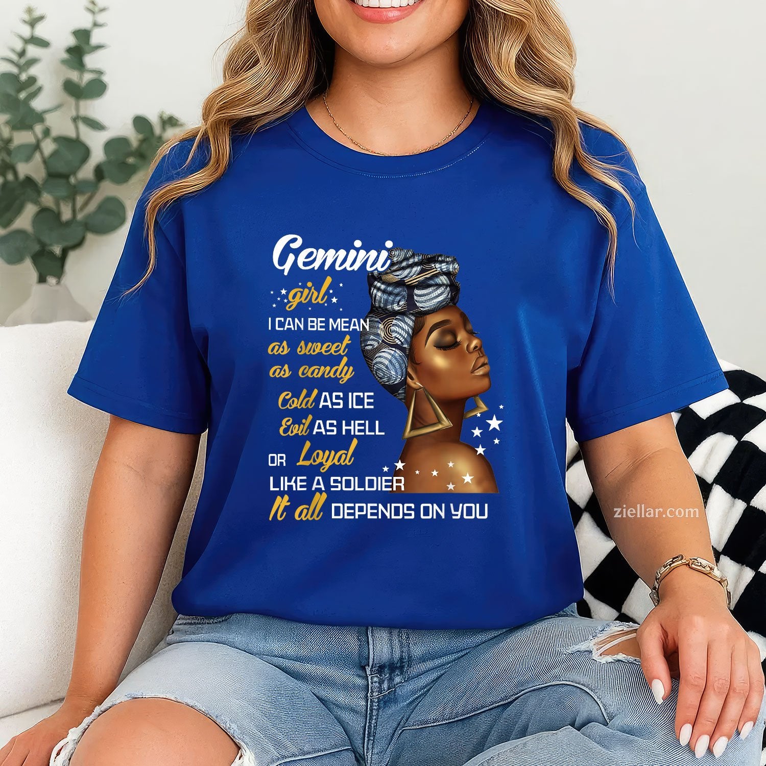 Birthday Gift Gemini Girl May Or June Women Tee And