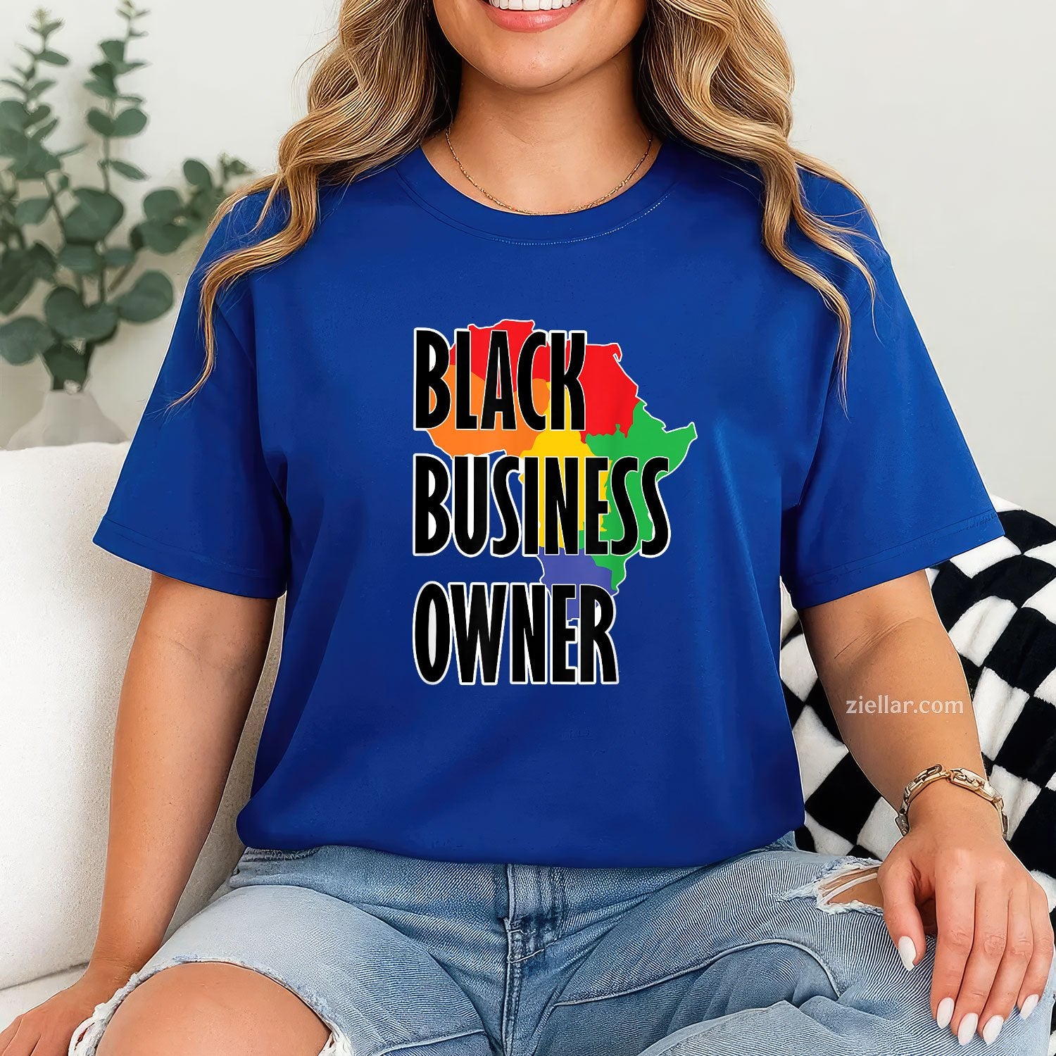 Black Business Owner Gift PanAfrican Juneteenth Celebration Tee