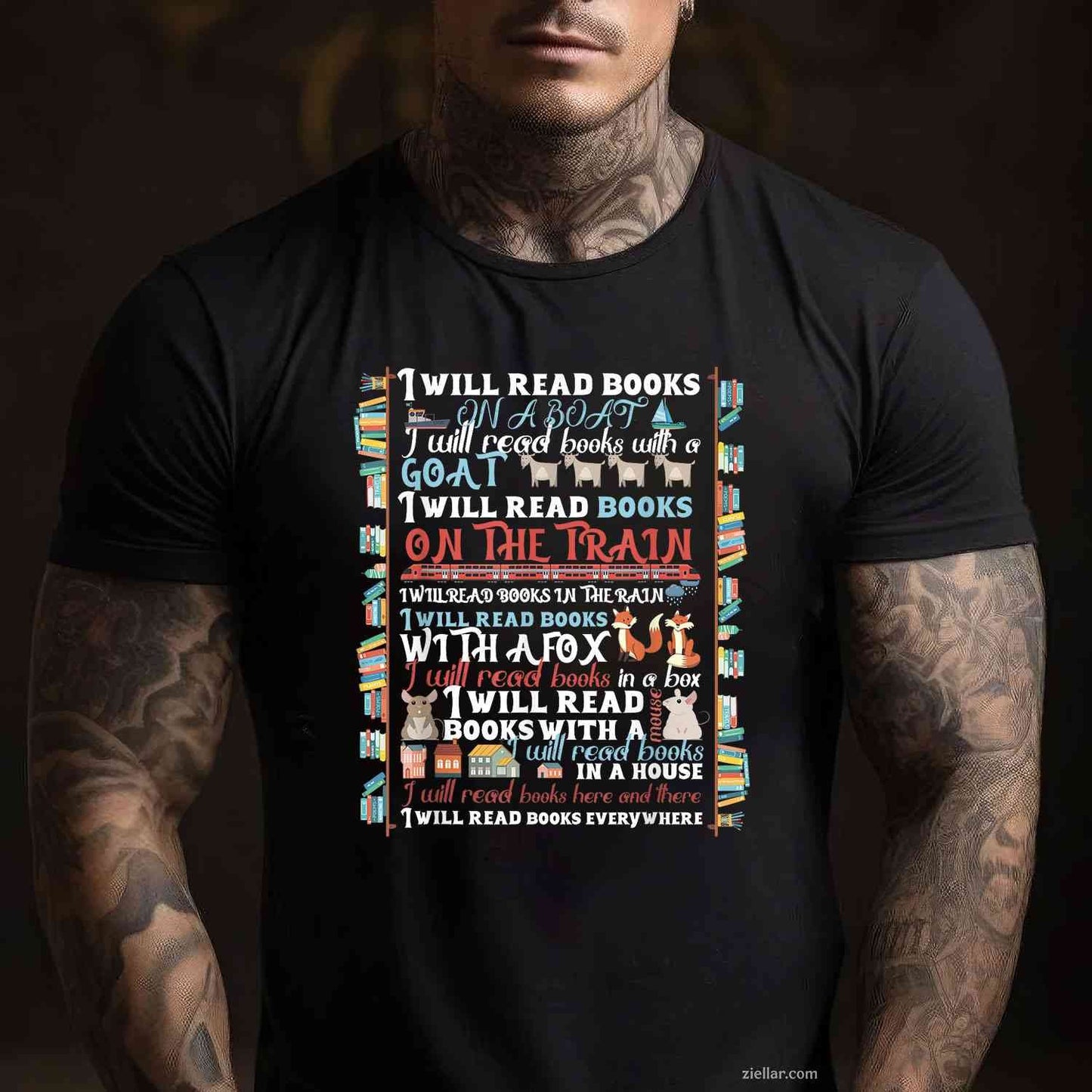 Book Lover T-Shirt, Vintage Graphic Tee For Bookworm, Librarian, Bibliophile Adults