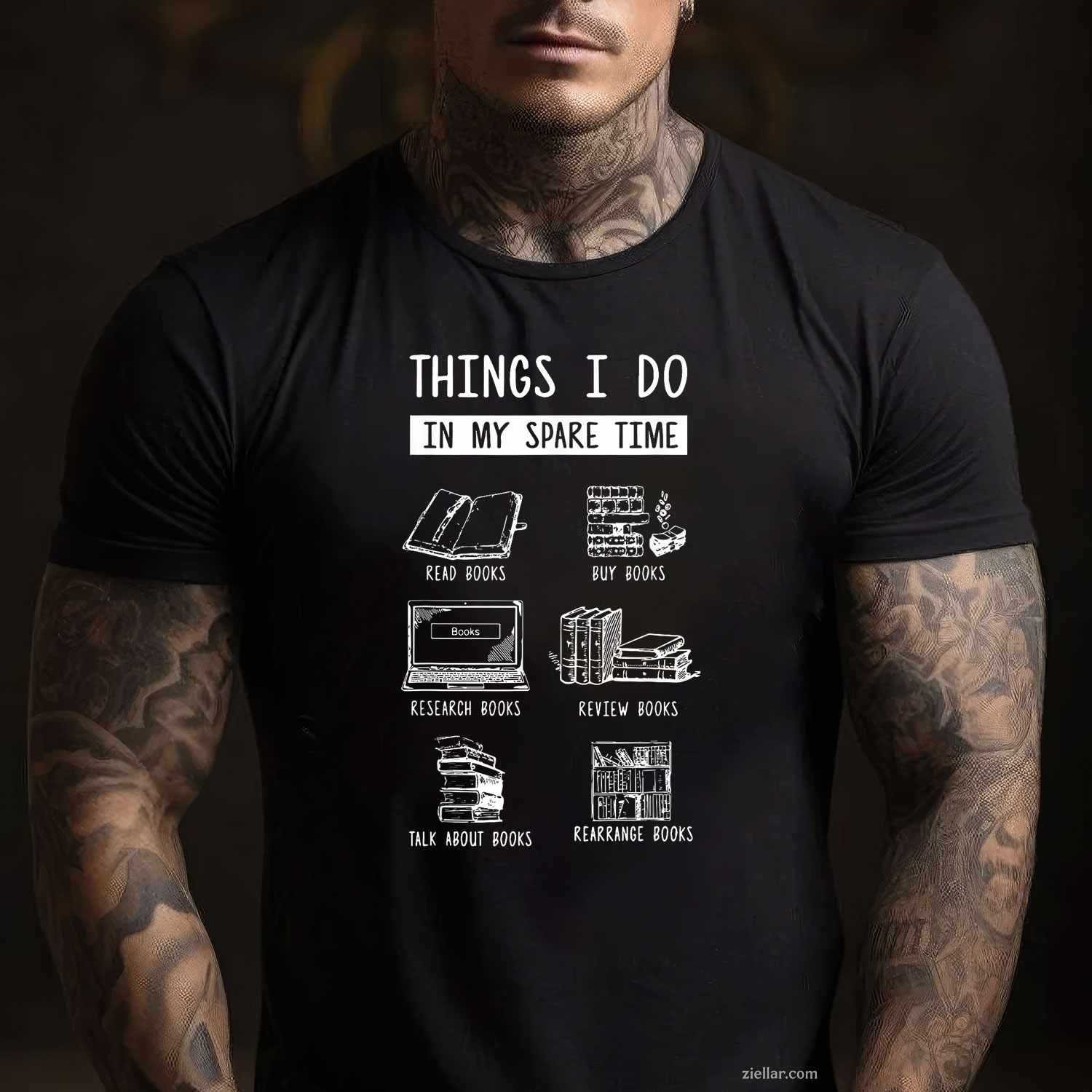 Book Reading - Reviewing Books - Bookworm - Bookish T-Shirt, Vintage Graphic Tee For Adults Unisex