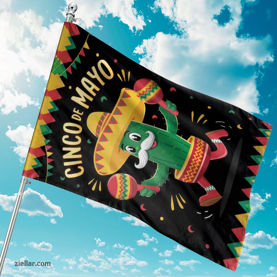 Bright Cinco de Mayo Cactus Character Fun Fiesta Theme Mexican Party Supplies