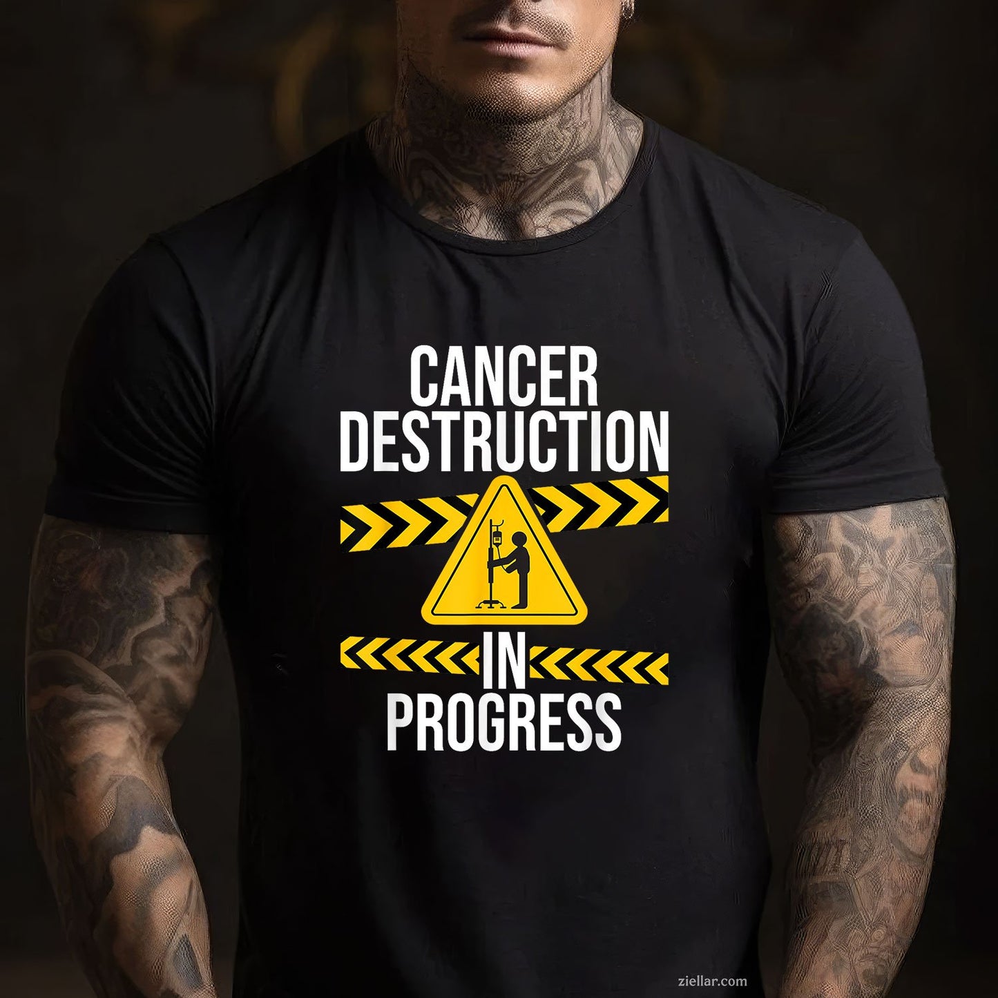 Cancer Destruction in Progress - Cancer Fighter T-Shirt
