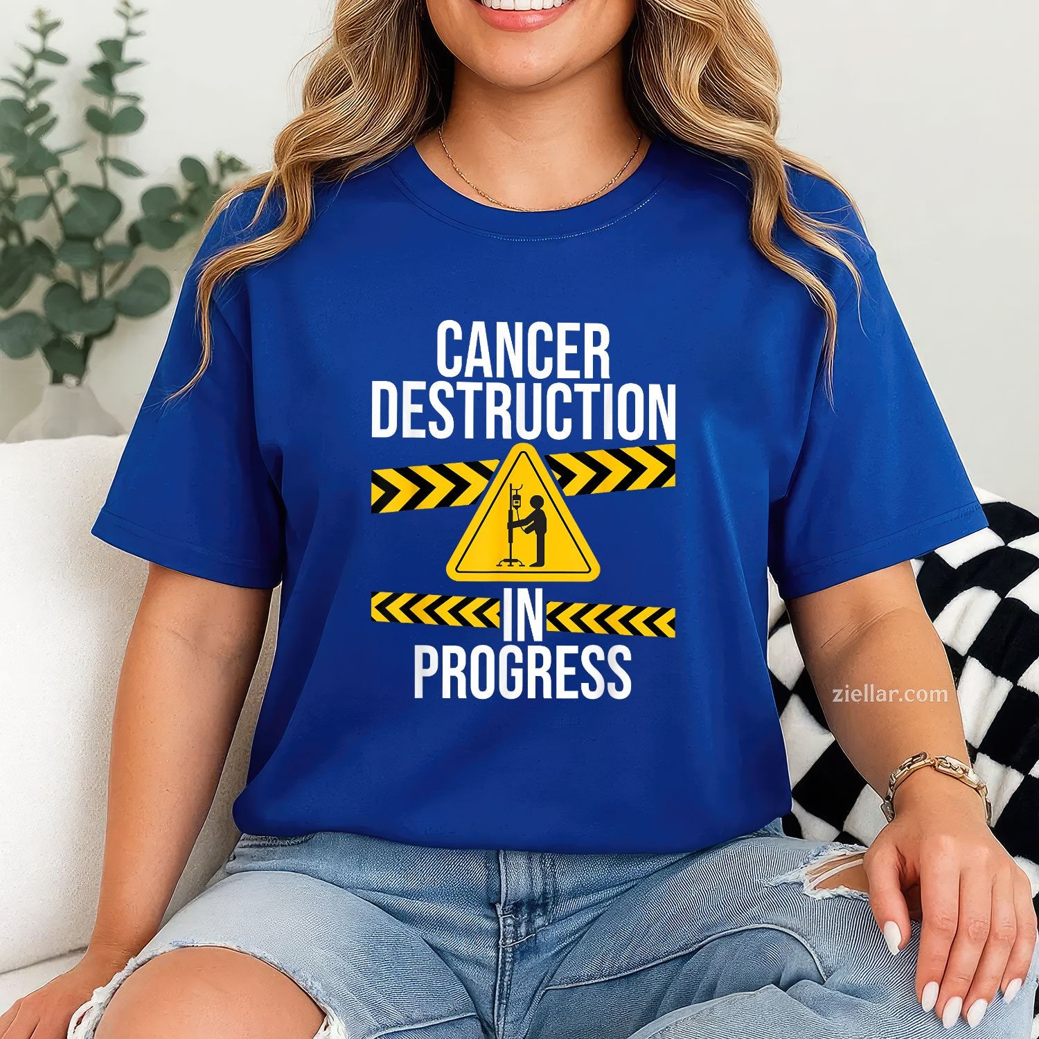Cancer Destruction in Progress - Cancer Fighter T-Shirt