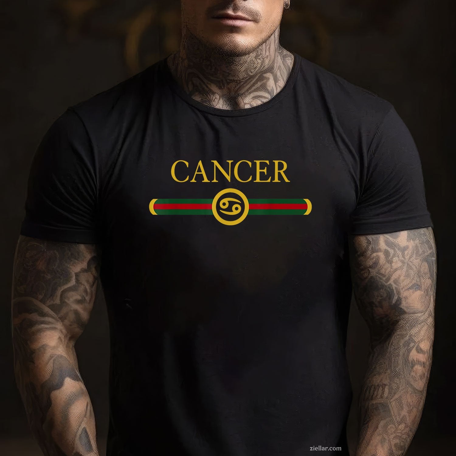 Cancer Zodiac June July Birthday Graphic Art