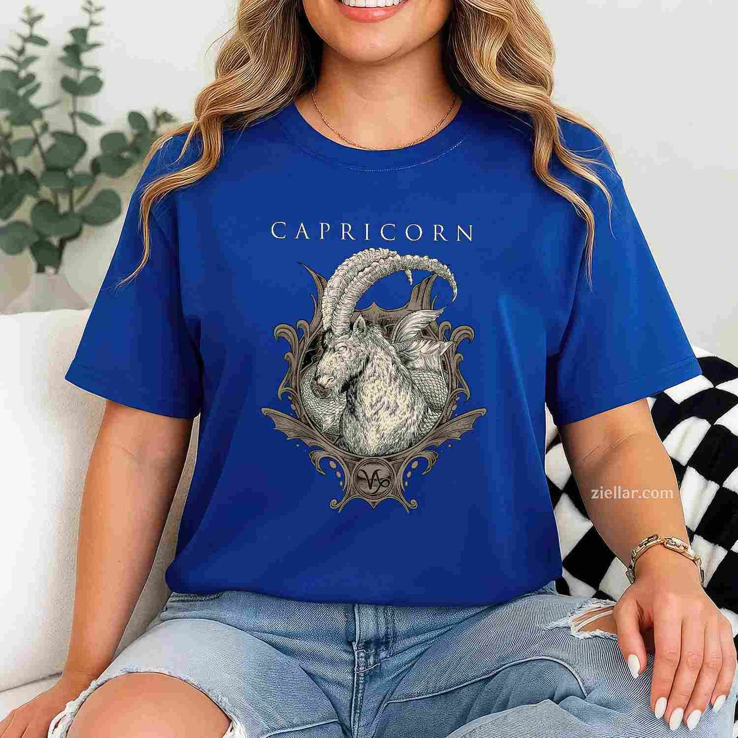 Capricorn Zodiac T-Shirt_ Birthday December January Tee, Perfect For Men, Women And Astrology Lovers