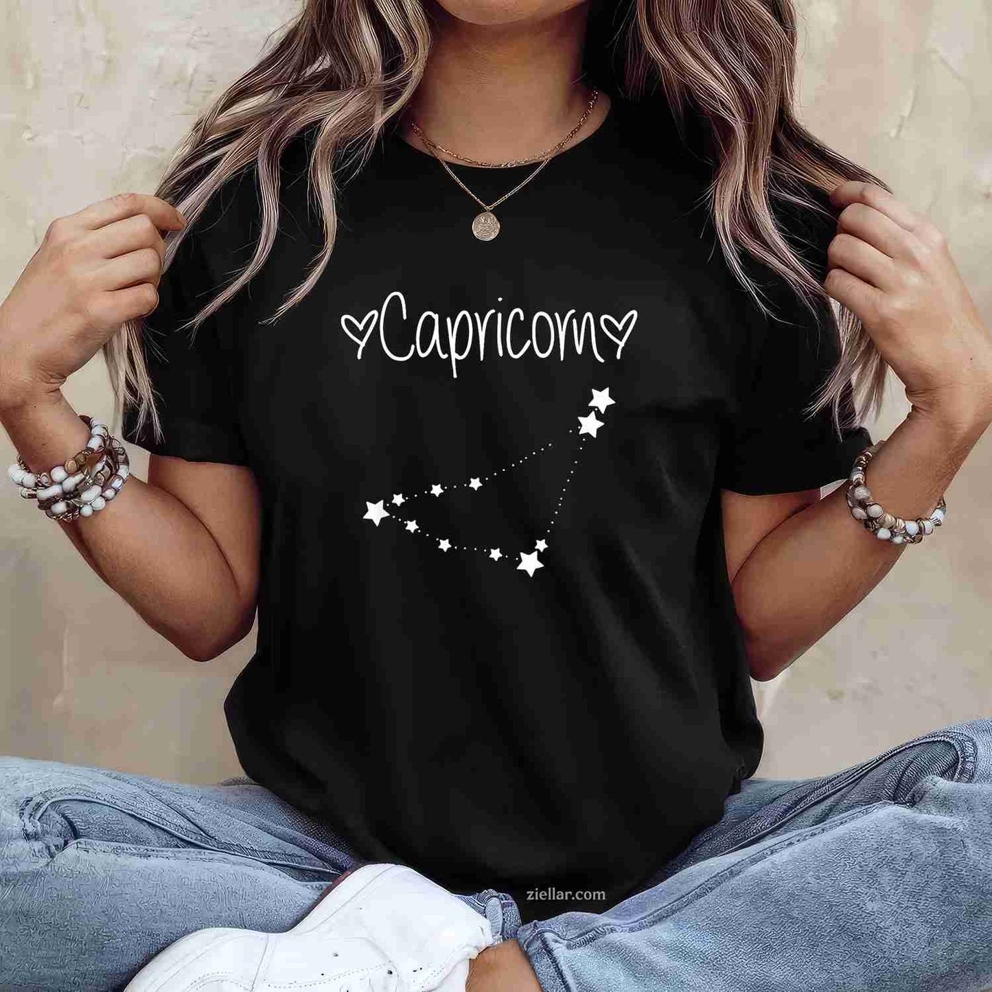 Capricorn Zodiac Sign Horoscope December January Birthday T-Shirt_ Great Astrology Tee For Adults