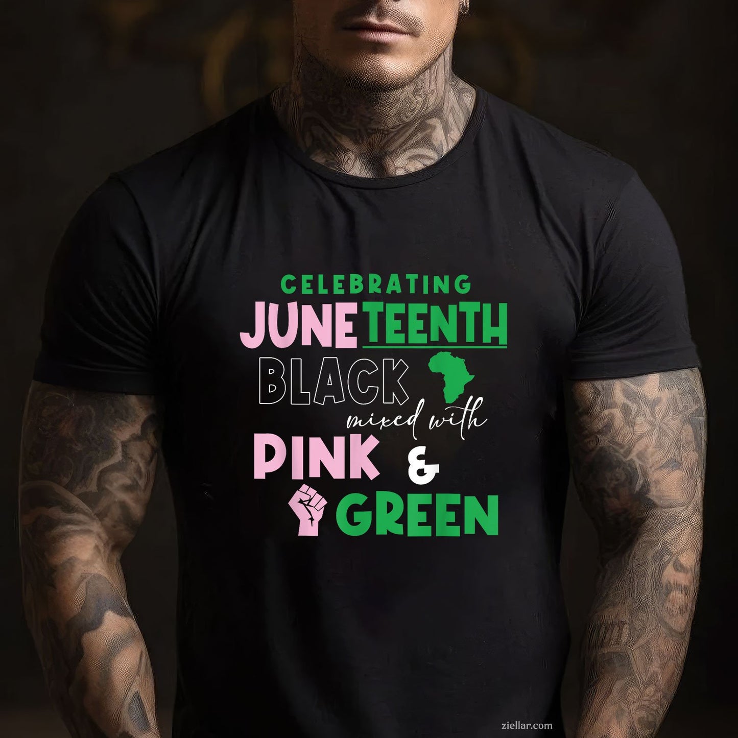 Celebrating Juneteenth Black Mixed With