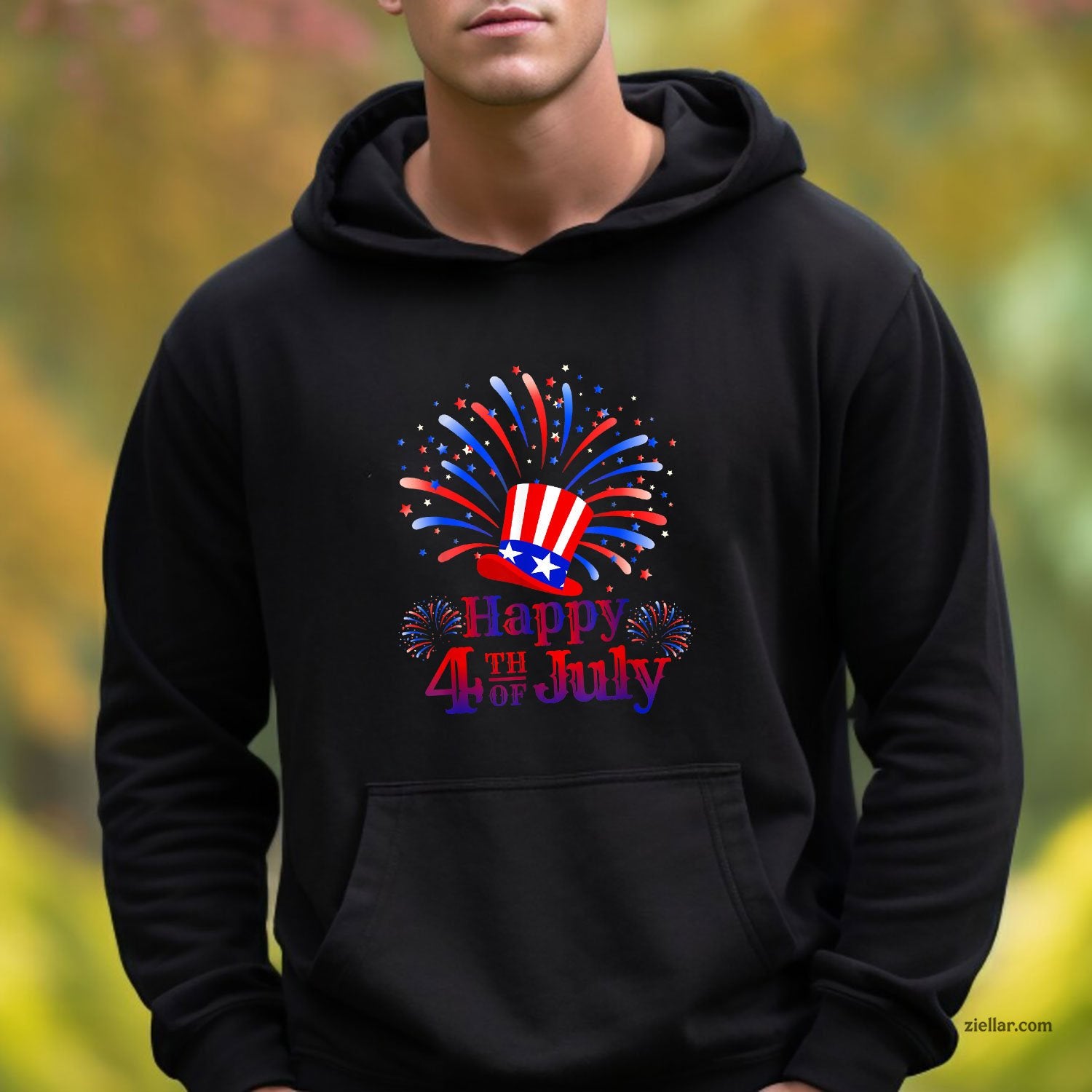 Celebrating Freedom Hoodie Shirt, Patriotic USA Independence Day Gift