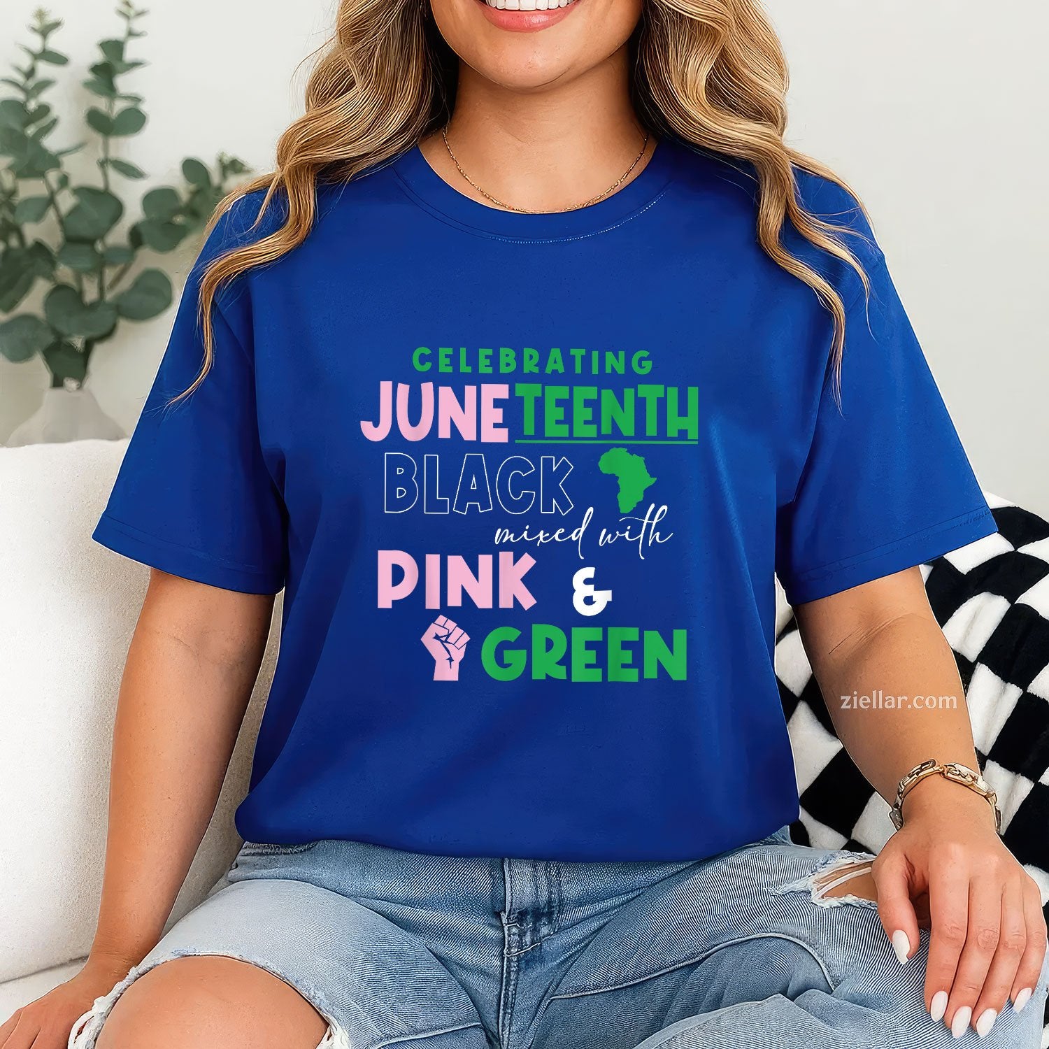 Celebrating Juneteenth Black Mixed With