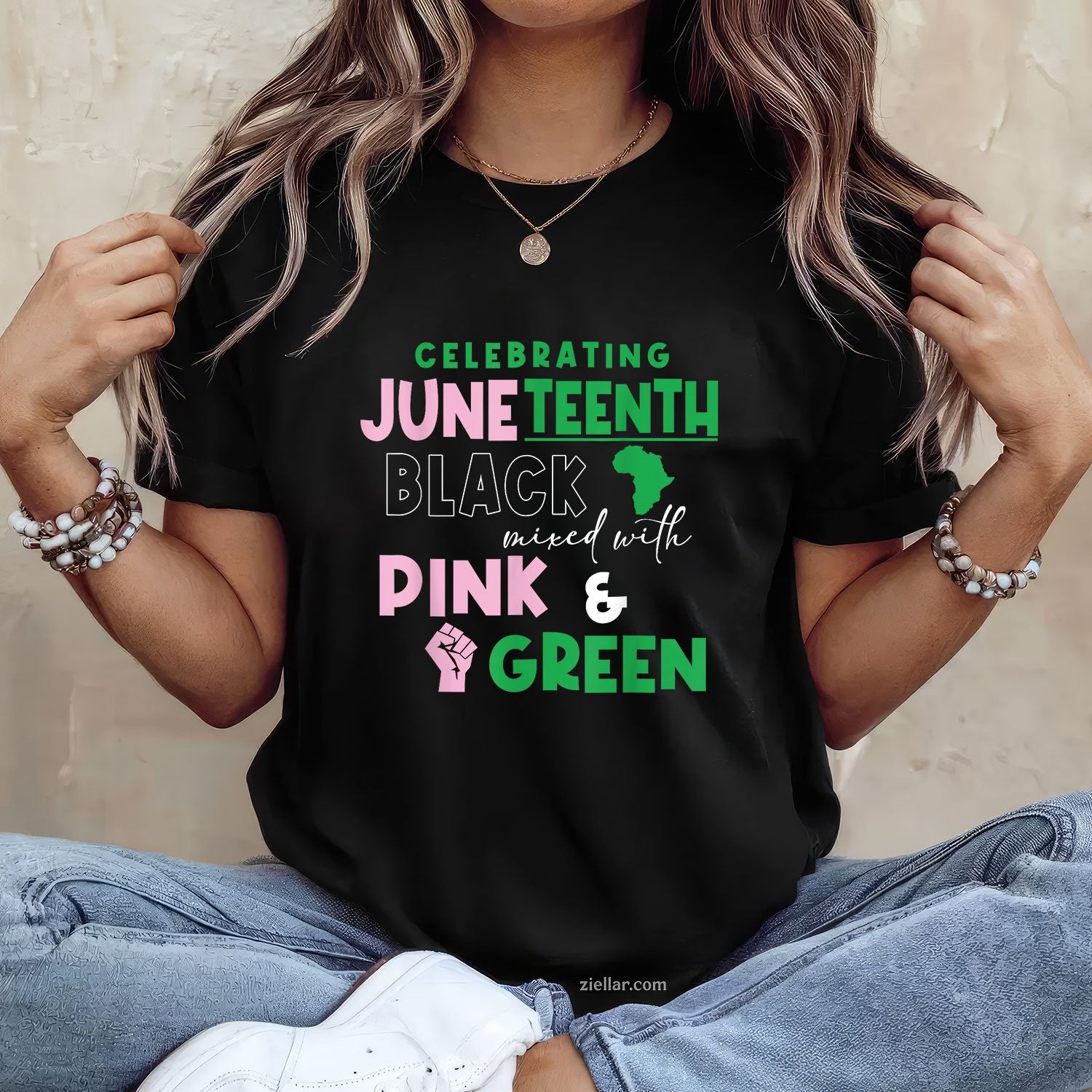 Celebrating Juneteenth Black Mixed With