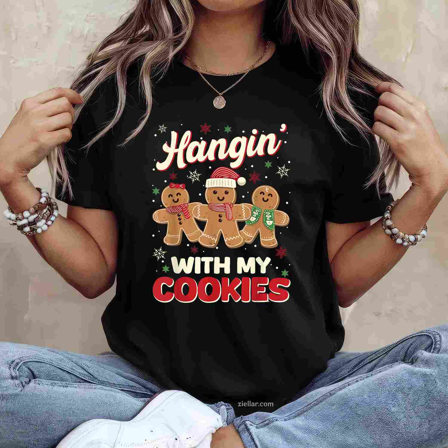 Chicken Christmas Lights Farm Xmas T-Shirt, A Funny Chicken Christmas Animal Tee