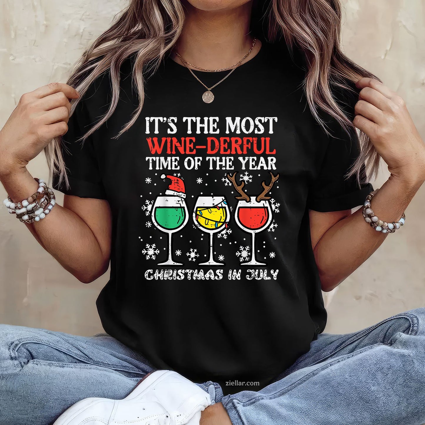 Christmas In July Most Winederful Time Funny