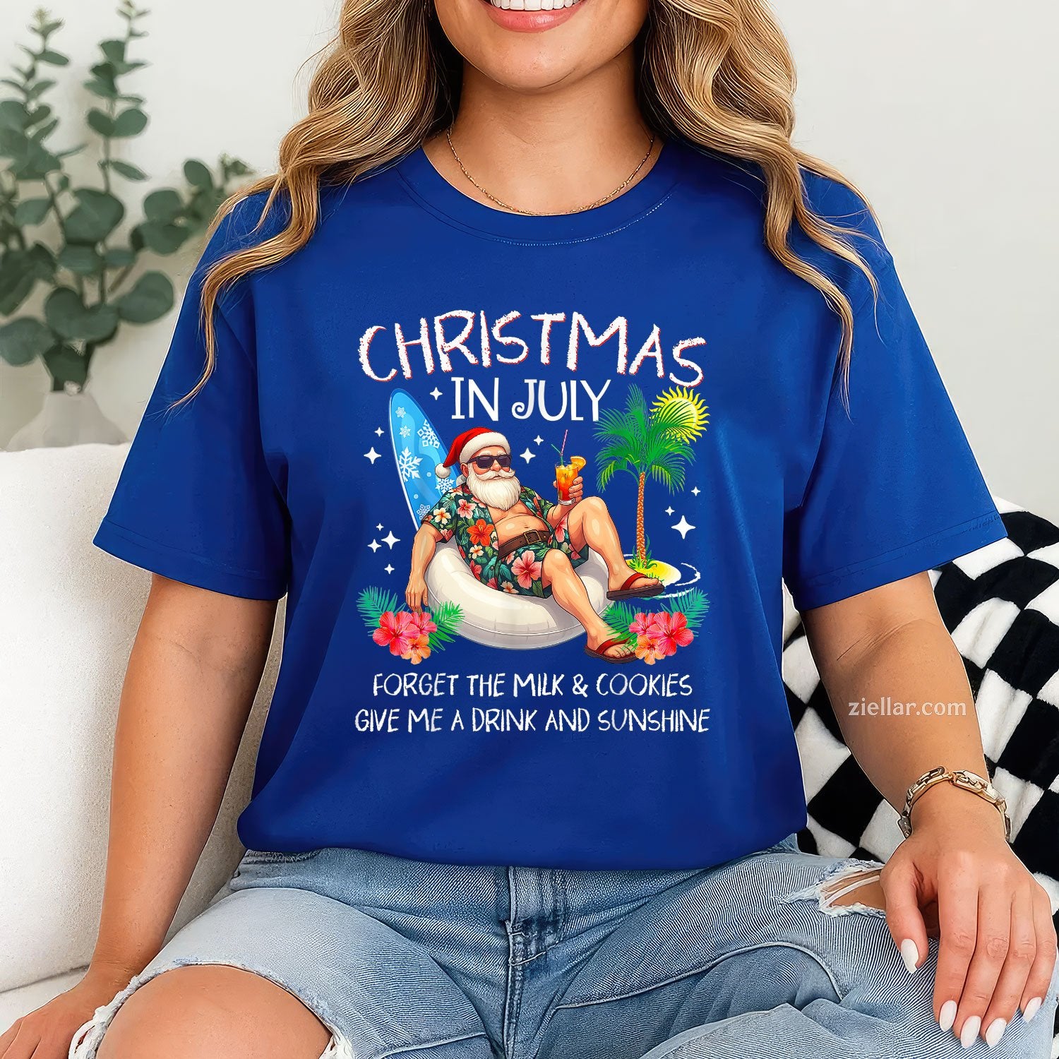 Christmas In July Palm Tree