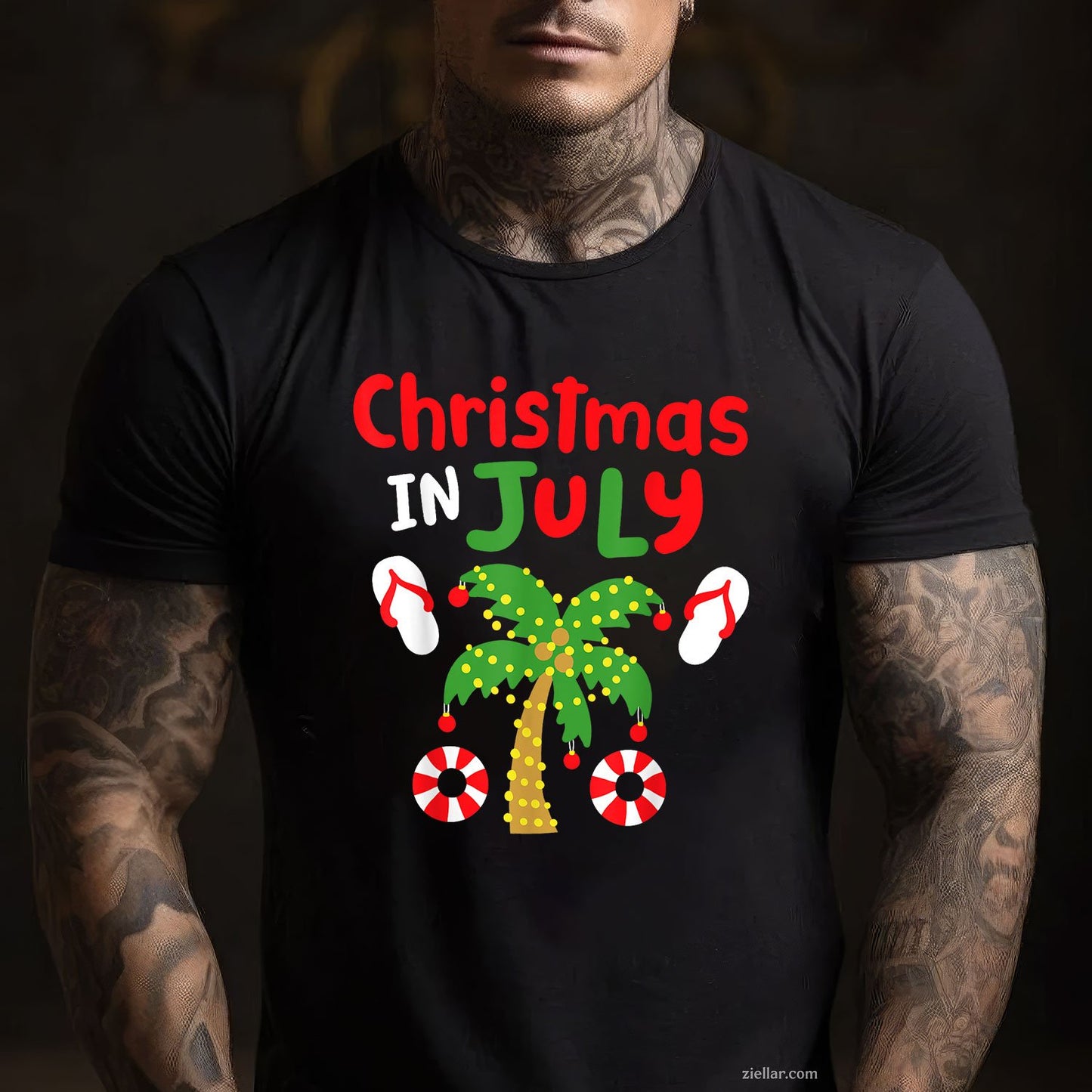 Christmas in July Funny Summer Xmas