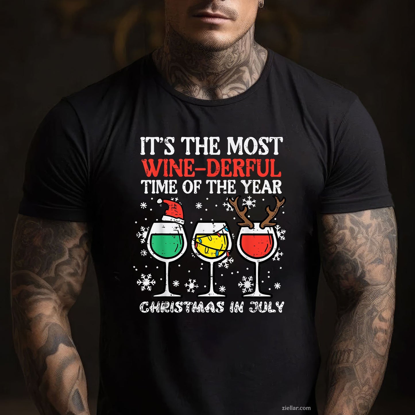 Christmas In July Most Winederful Time Funny