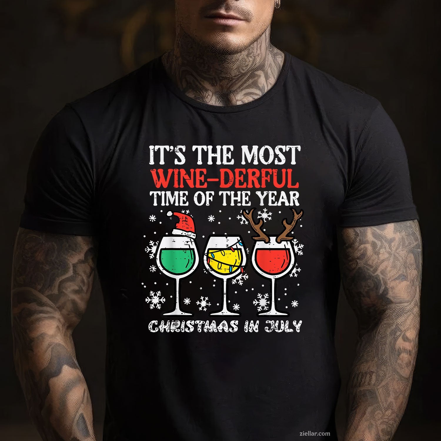 Christmas In July Most Winederful Time Funny