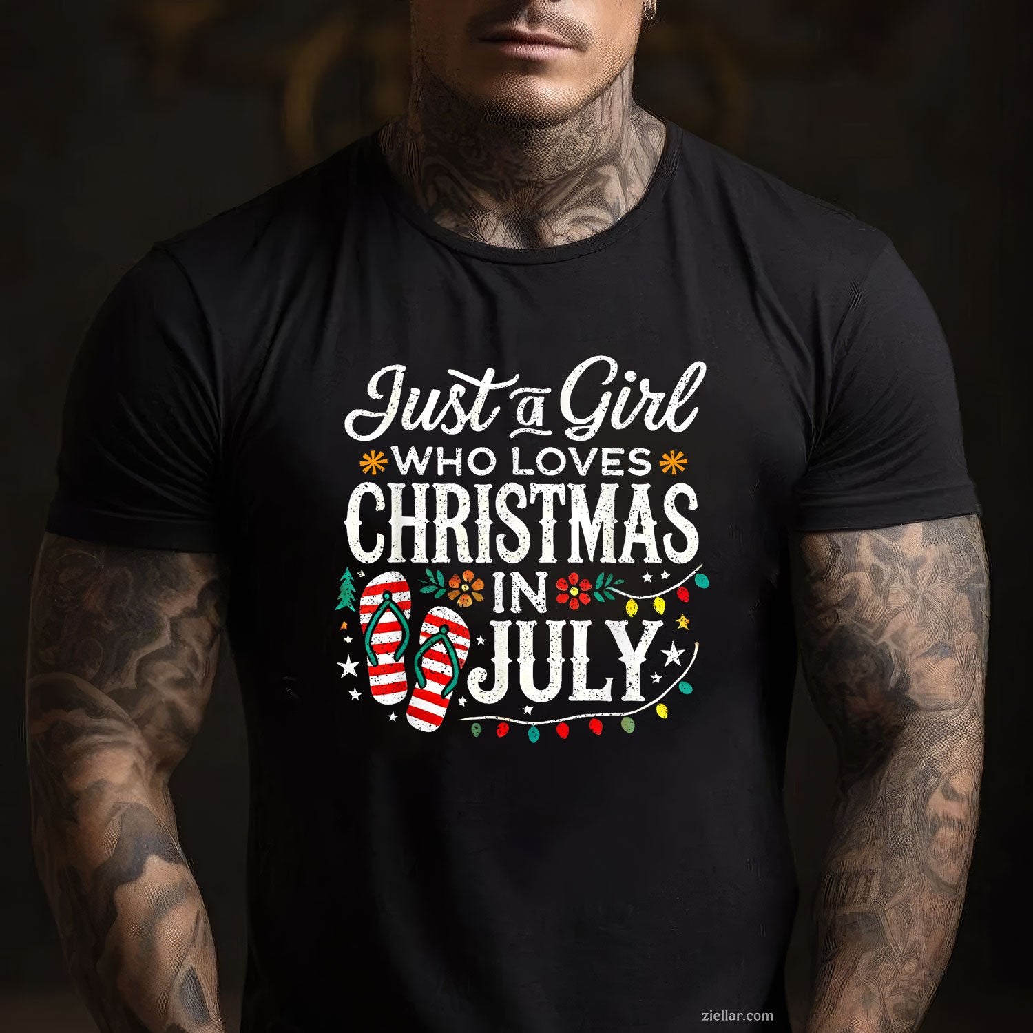 Christmas In July Shirt Funny Summer