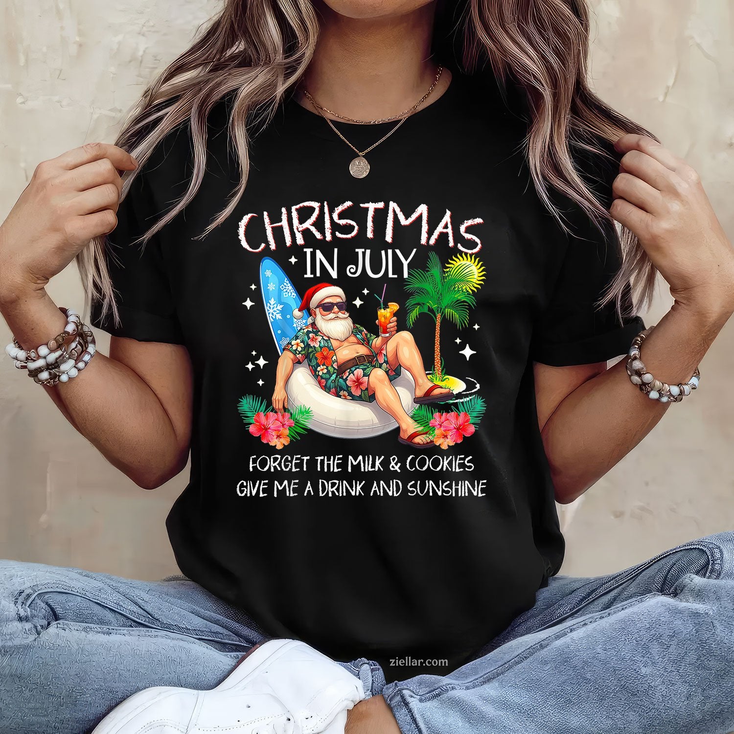 Christmas In July Palm Tree