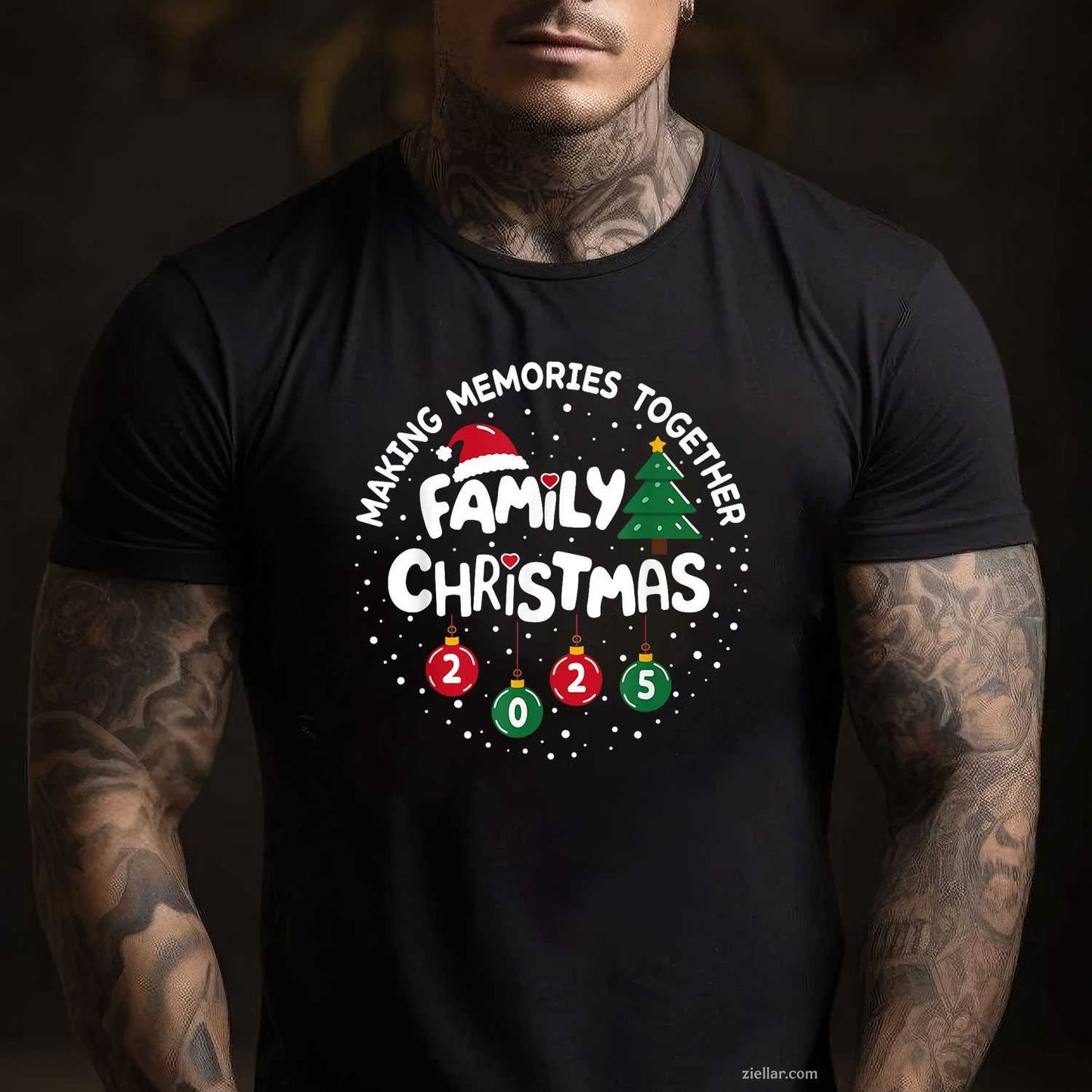 Christmas In August Santa In Summer Vacation T-Shirt, A Summer Vacation Santa Holiday Tee