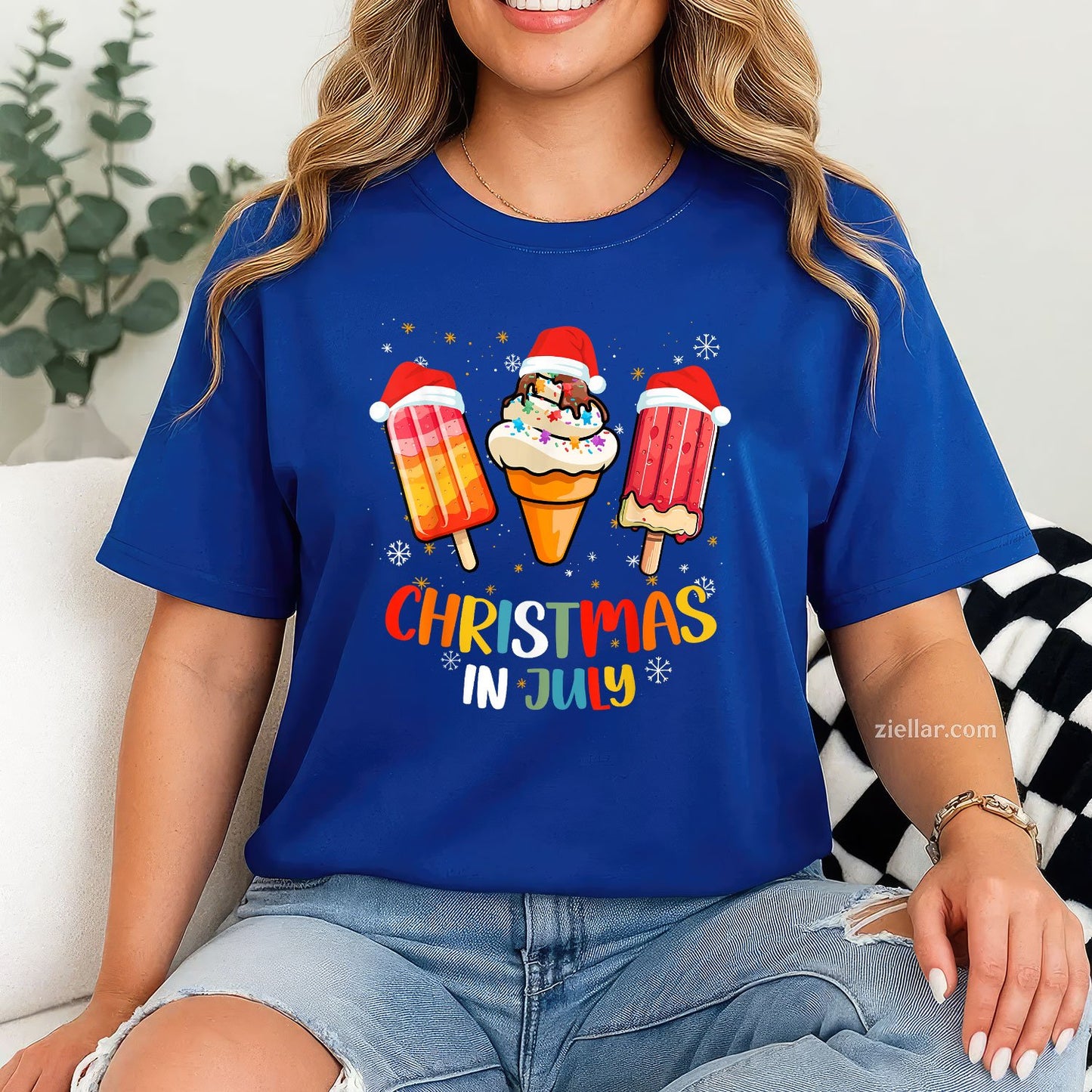 Christmas In July Popsicles Ice Cream Women Men