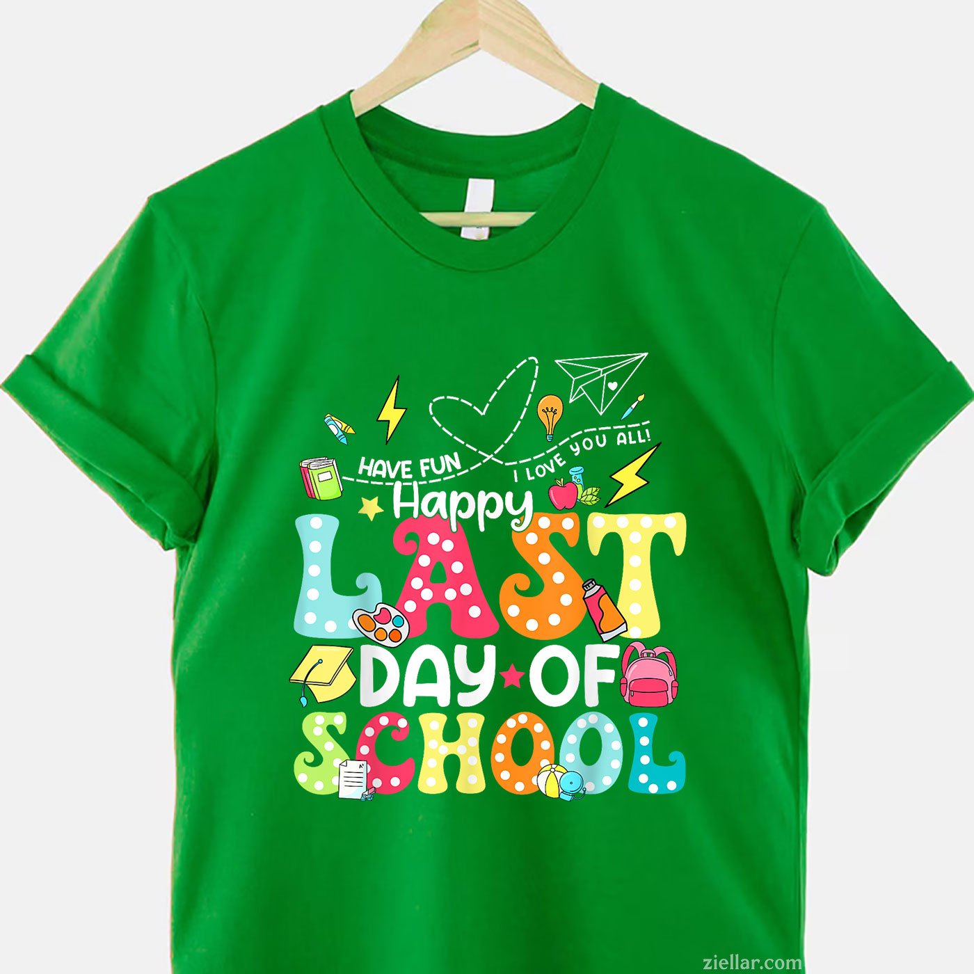 Cute End of School Appreciation Tee and T-Shirt, Graphic T-Shirt Gift for Educators