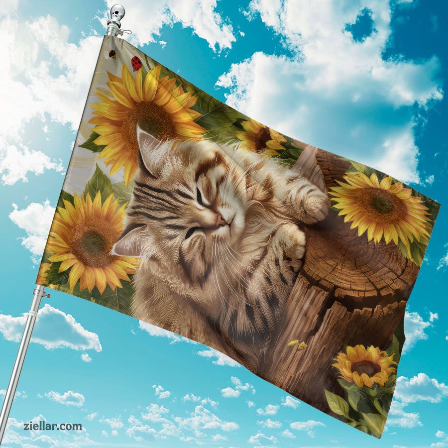 Cute Foxes Garden Flag 12x18 Inch Double Sided Burlap Yard Banner Outdoor Decor