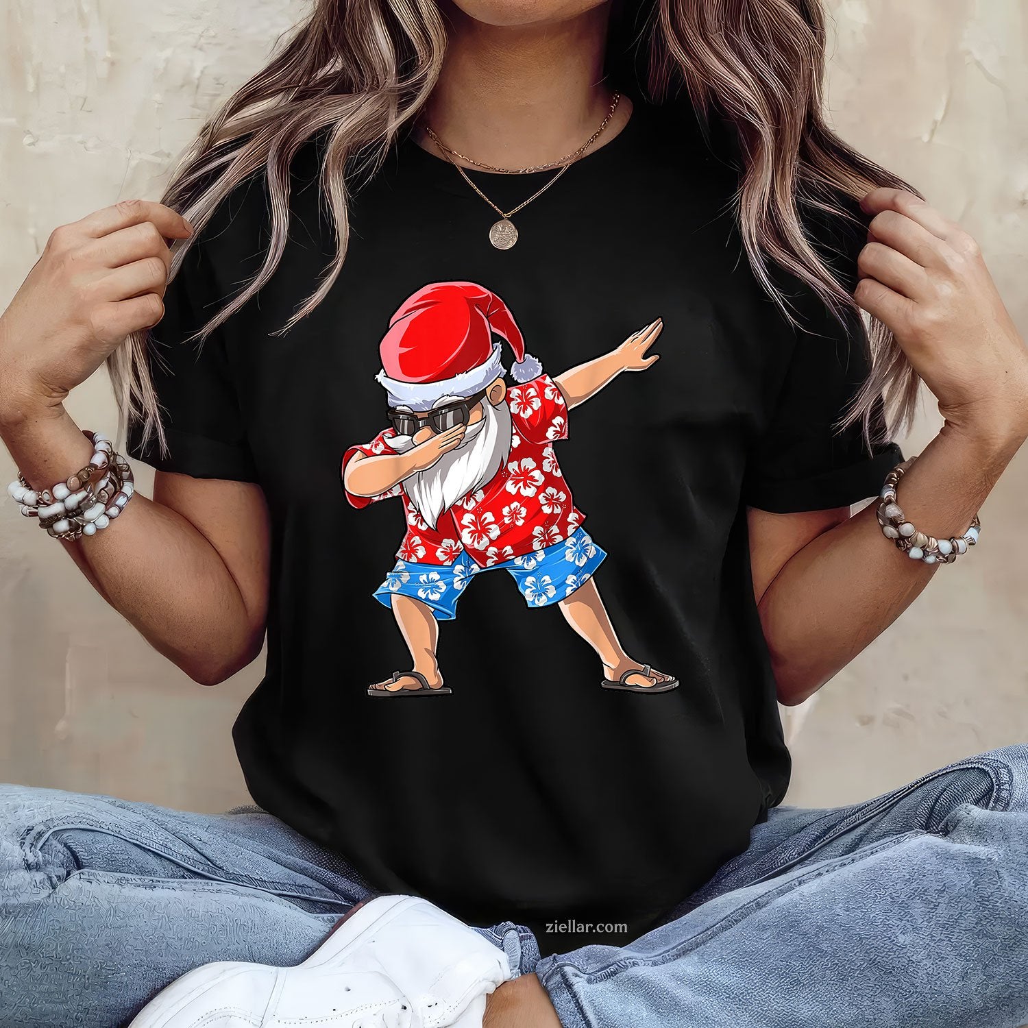 Dabbing Santa Christmas in