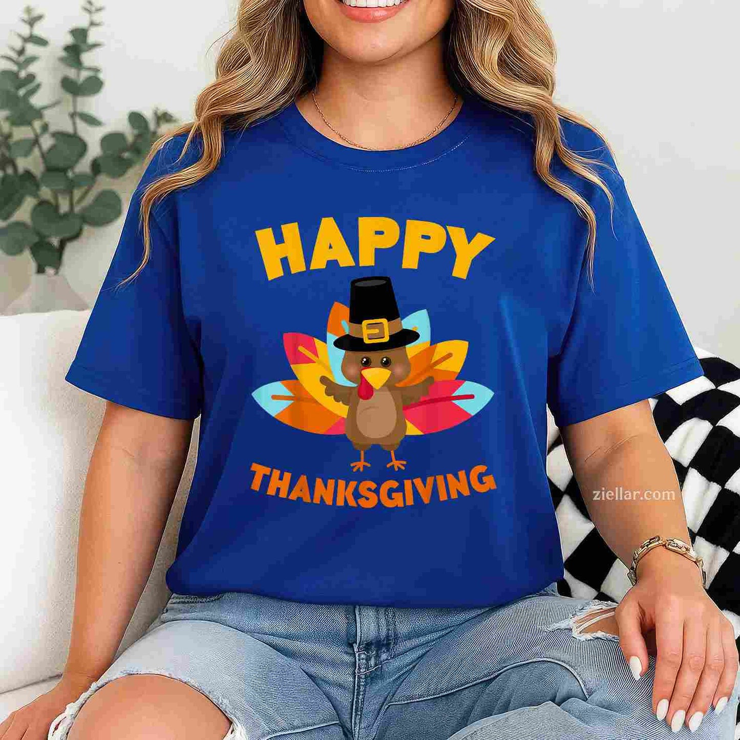 Dabbing Turkey Thanksgiving Pilgrim Funny Dab Vintage T-Shirt And Tee For Men And Adults