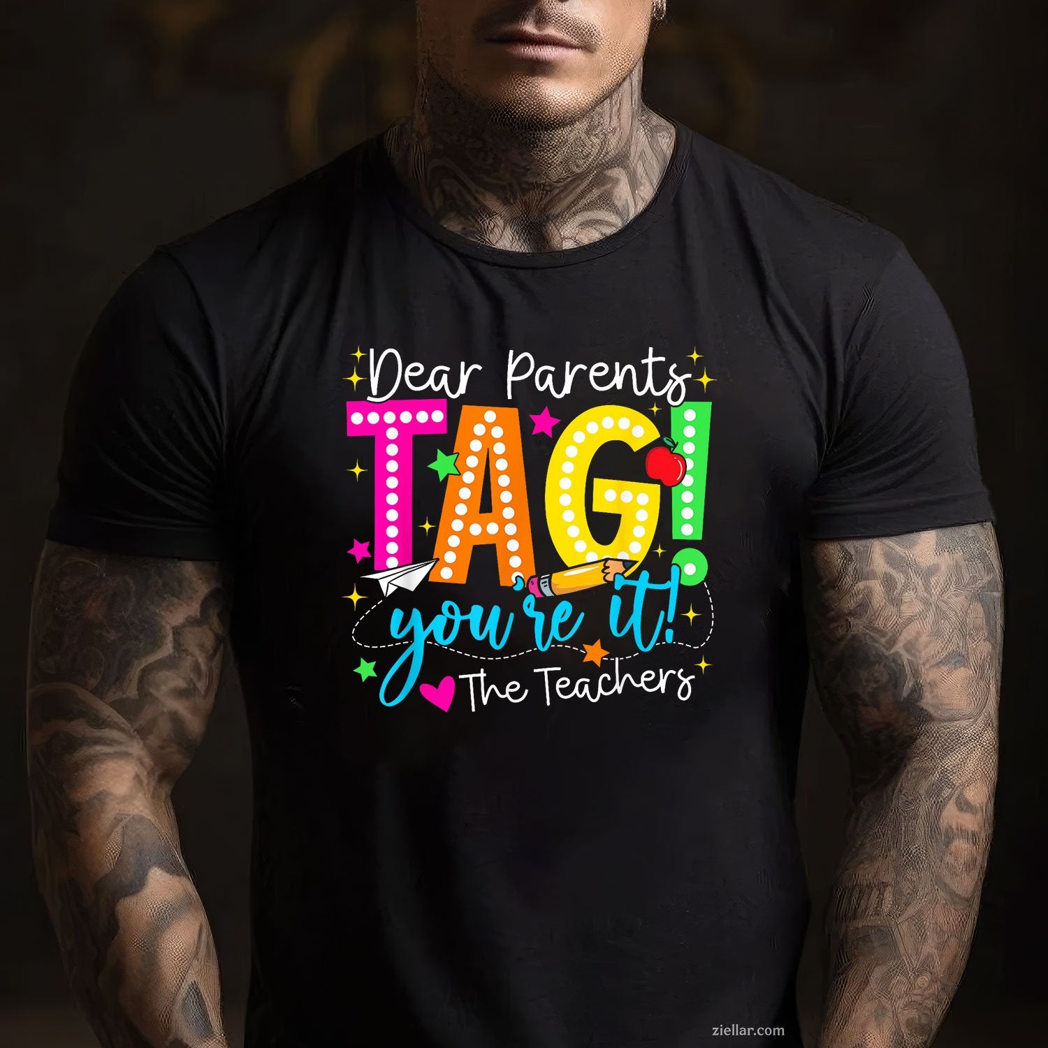 Dear Parents I’m Out Tee and T-Shirt, Teachers Last Day of School T-Shirt Gift for Women Adults