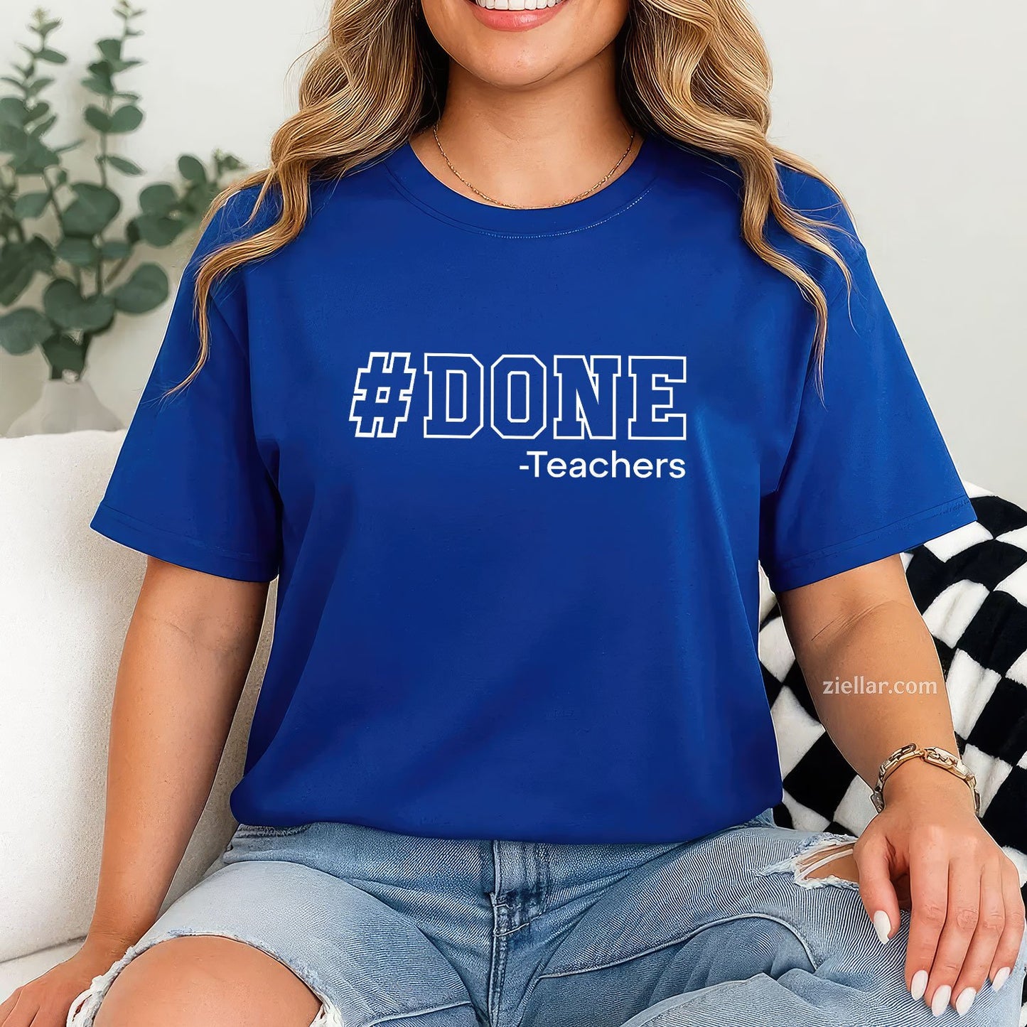 Done Teaching Tee and T-Shirt, Funny Last Day of School End of Year T-Shirt for Teachers Adults