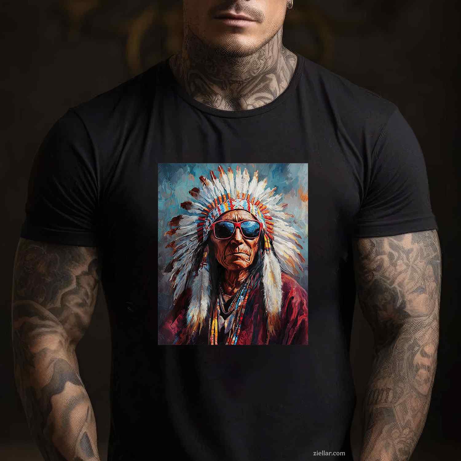 Dream Catcher Native American Tribal, A Premium T-Shirt And Tee For Adults