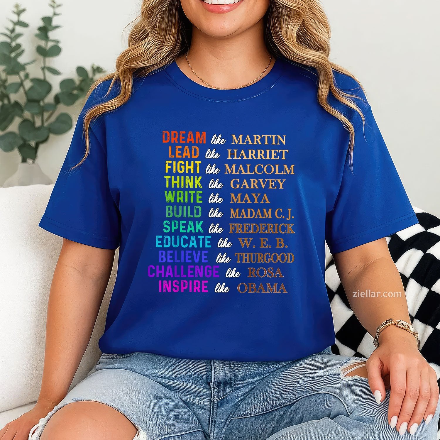 Dream Like Martin Lead Harriet The Juneteenth 1865 TShirt