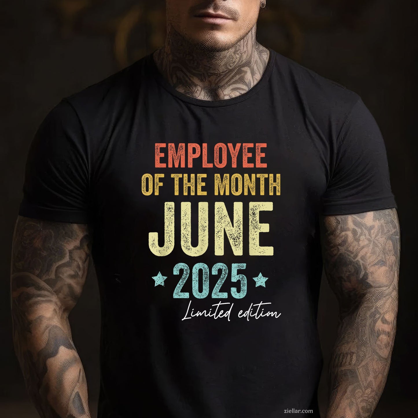 Employee Of The Month June 2025 Vintage Tee