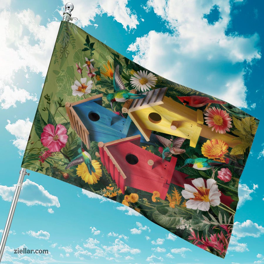 Farmhouse Garden Flag 12x18 Inch Double Sided Spring Summer Yard Decoration