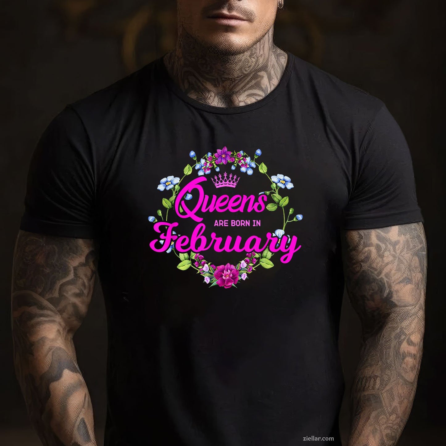 February Queen Birthday Tee and T-Shirt, Legendary Gift T-Shirt for Women Adults