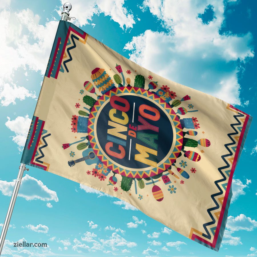 Festive Traditional Cinco de Mayo Celebration Mexican Fiesta Party Decoration