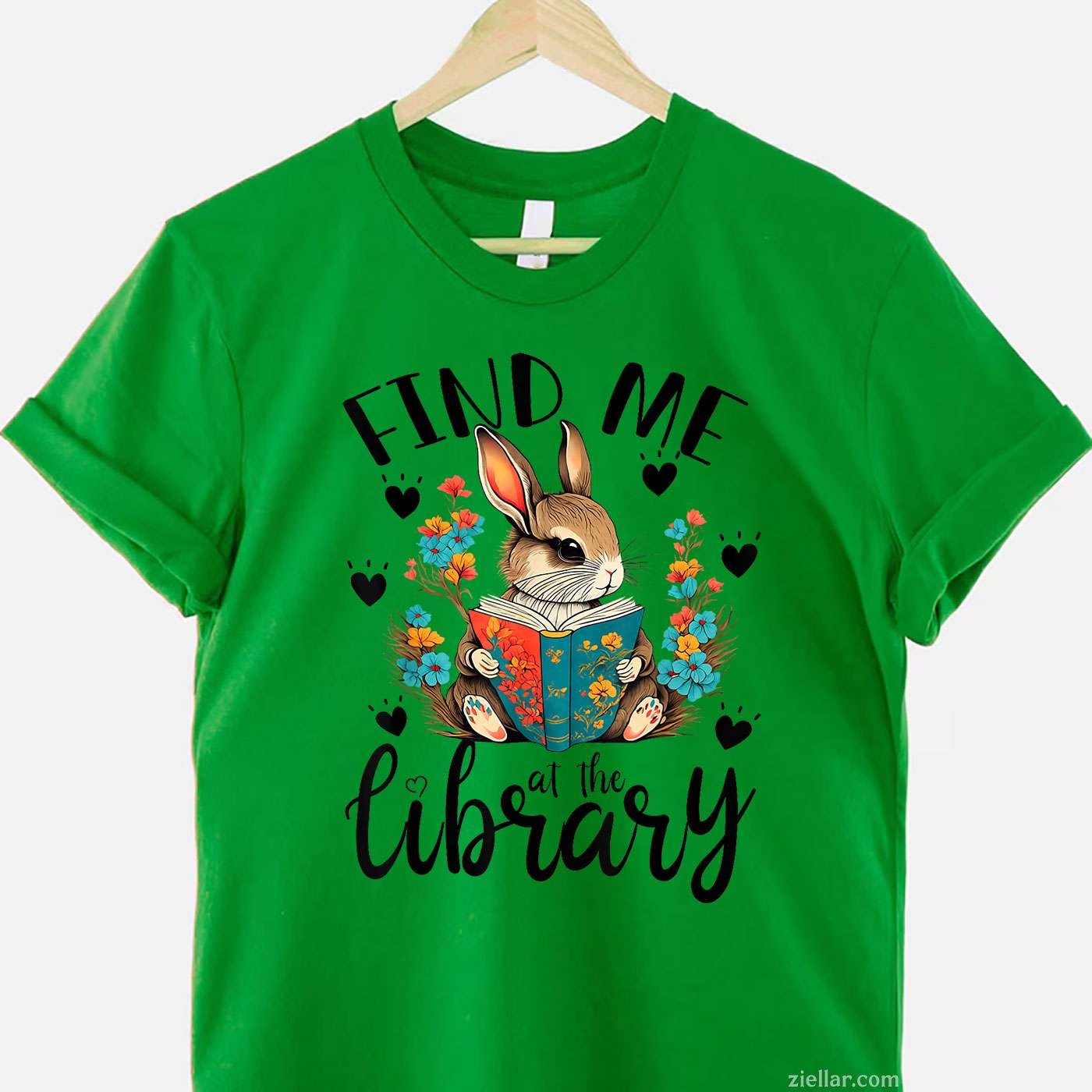 Find Me At The Library Lover Book T-Shirt, Vintage Graphic Tee For School Librarian, Reading Adults