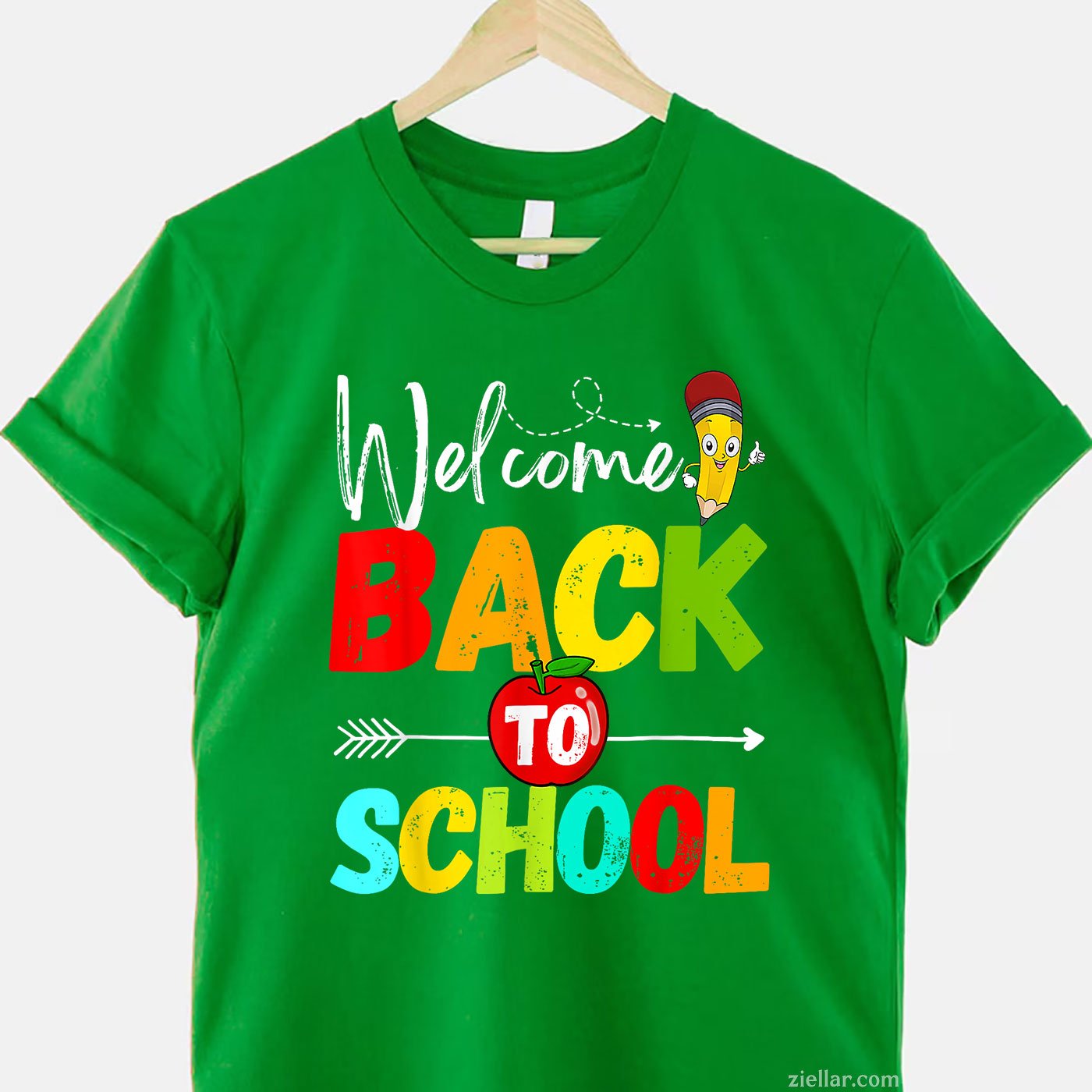 First Day of School Tee and T-Shirt, Teachers and Students Matching T-Shirt Gift for Adults