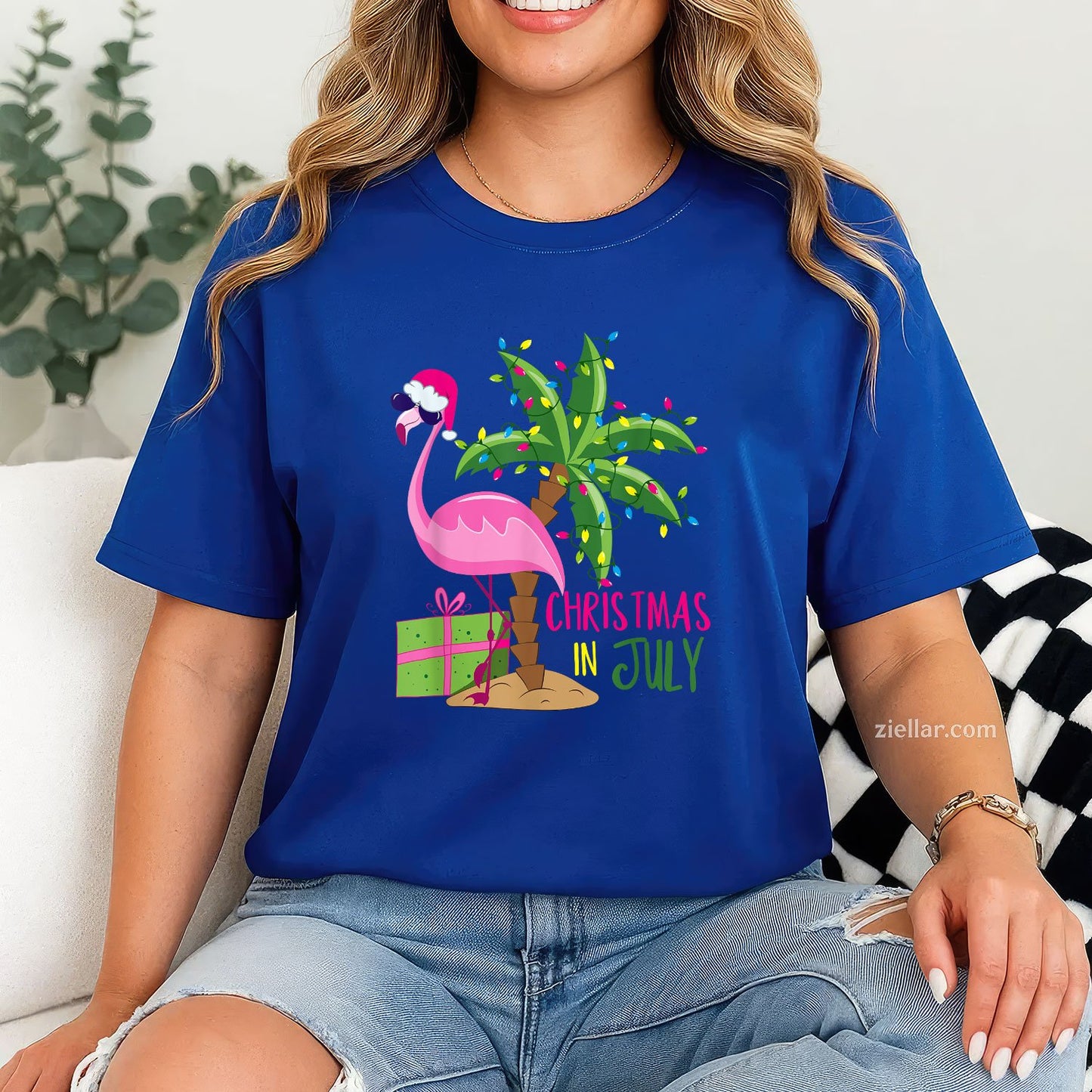 Flamingo Sunglasses Xmas Beach Tropical Christmas in