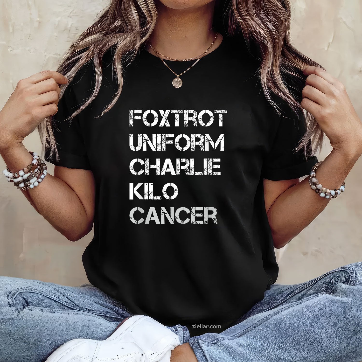 Foxtrot Uniform Charlie Kilo, Fuck Lung Cancer T-Shirt
