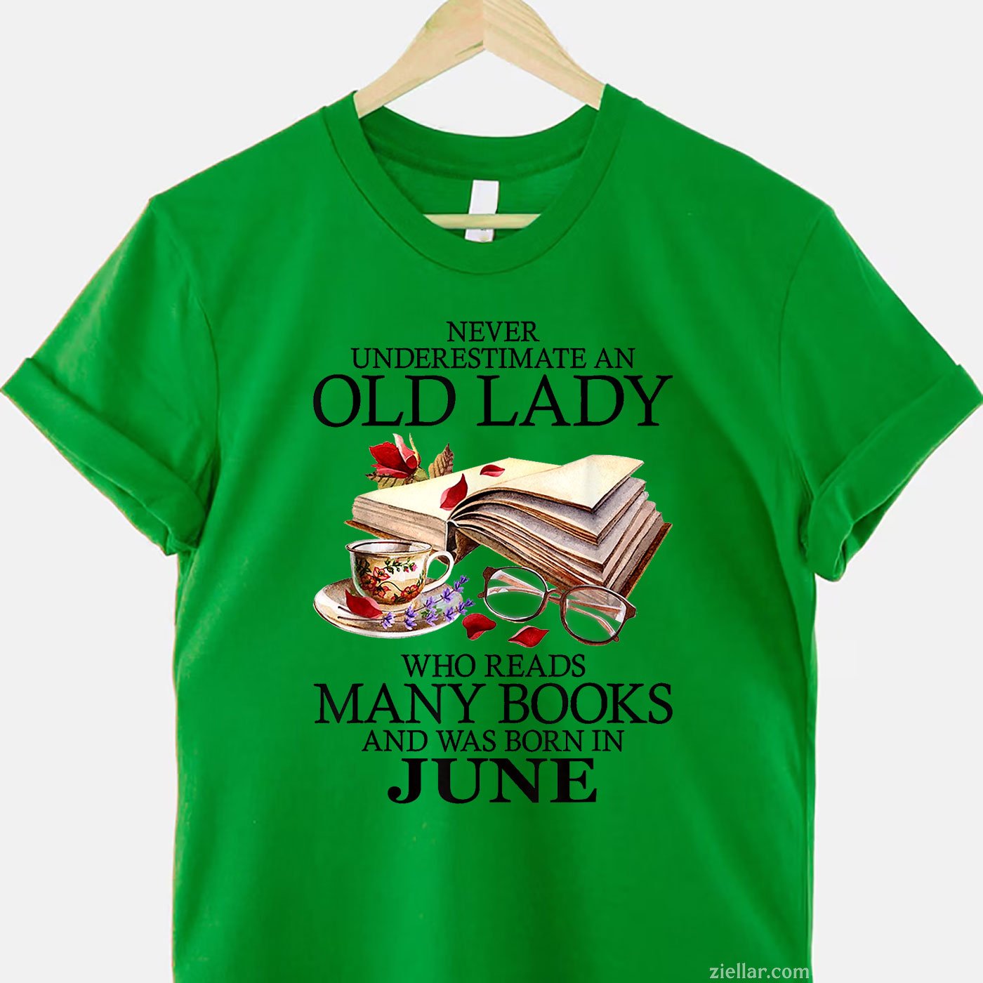 Funny An Old Lady Who Reads Many