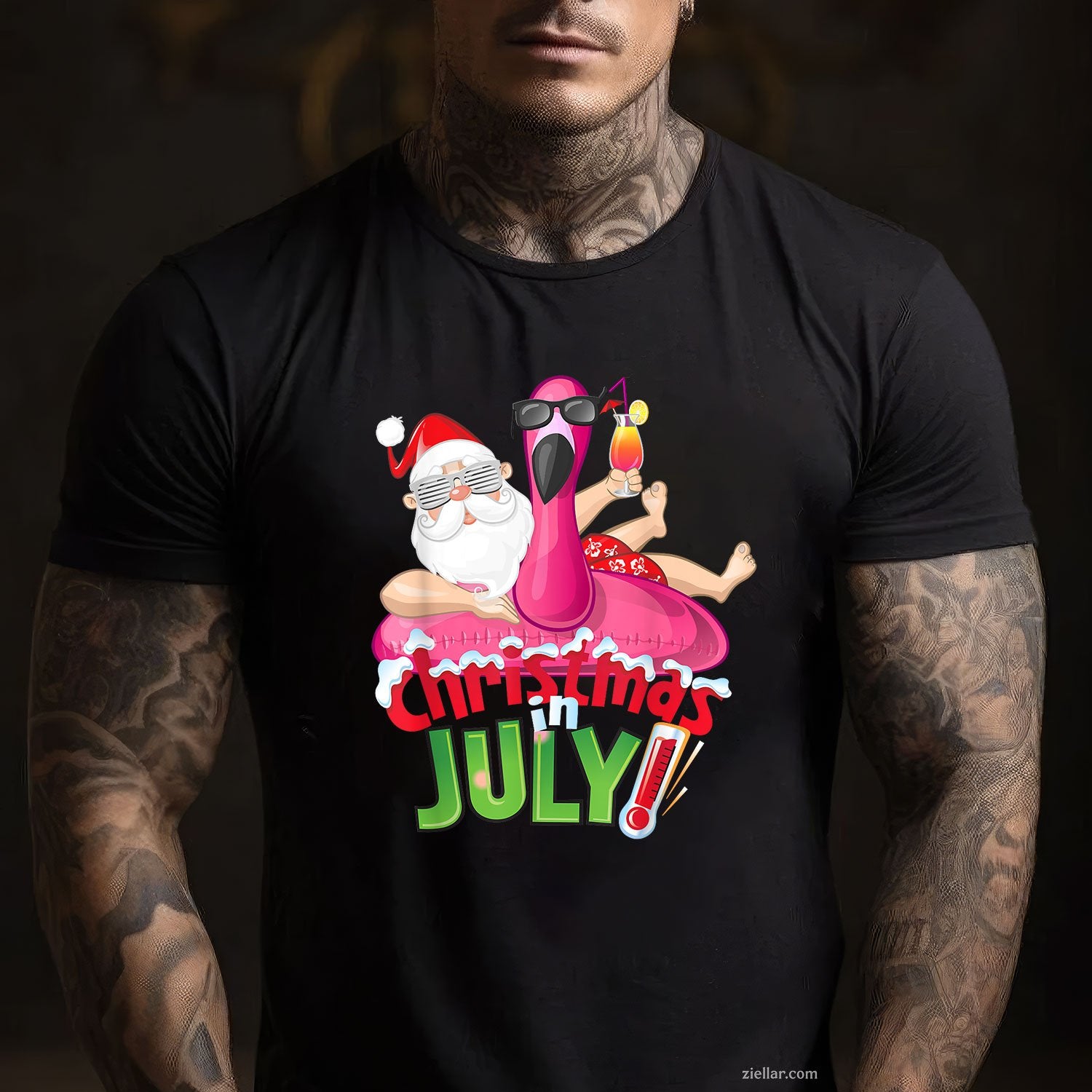 Funny Christmas in July Shirt Summer