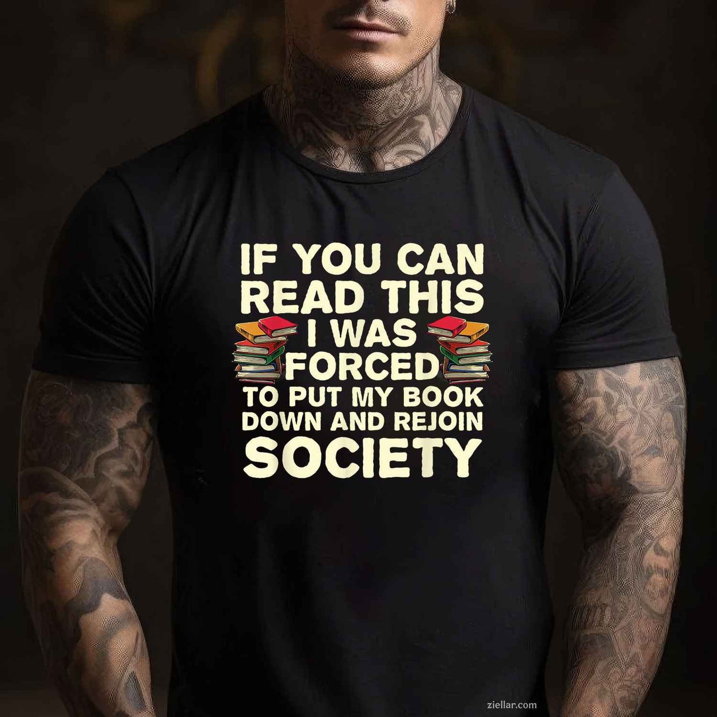 Funny Read Books Lover For Men Women Bookaholic Bookworm T-Shirt