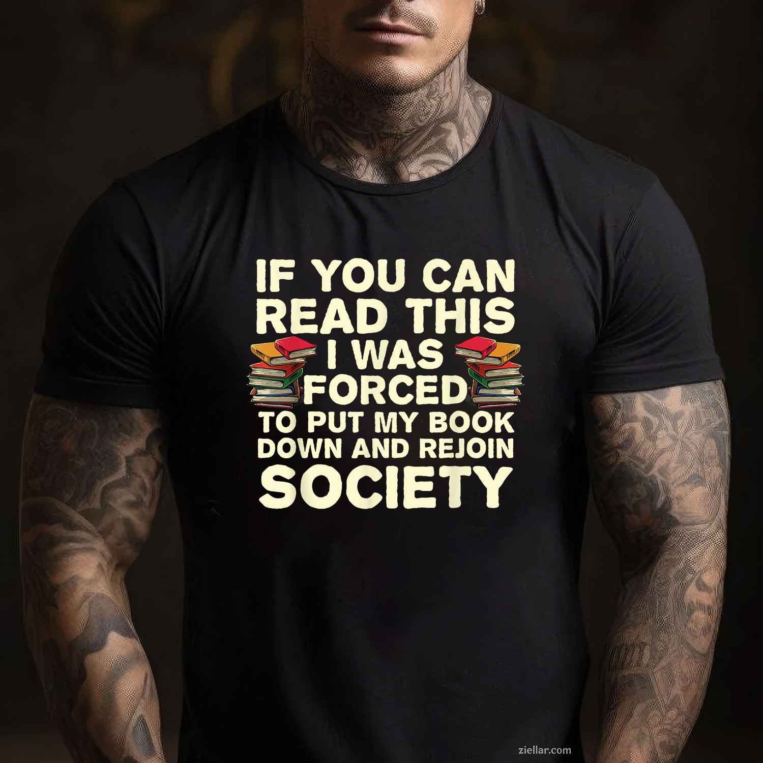 Funny Read Books Lover For Men Women Bookaholic Bookworm T-Shirt