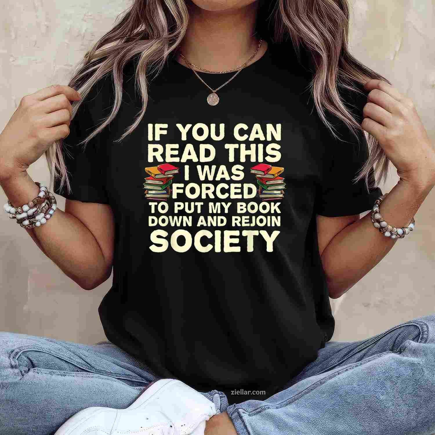 Funny Read Books Lover For Men Women Bookaholic Bookworm T-Shirt