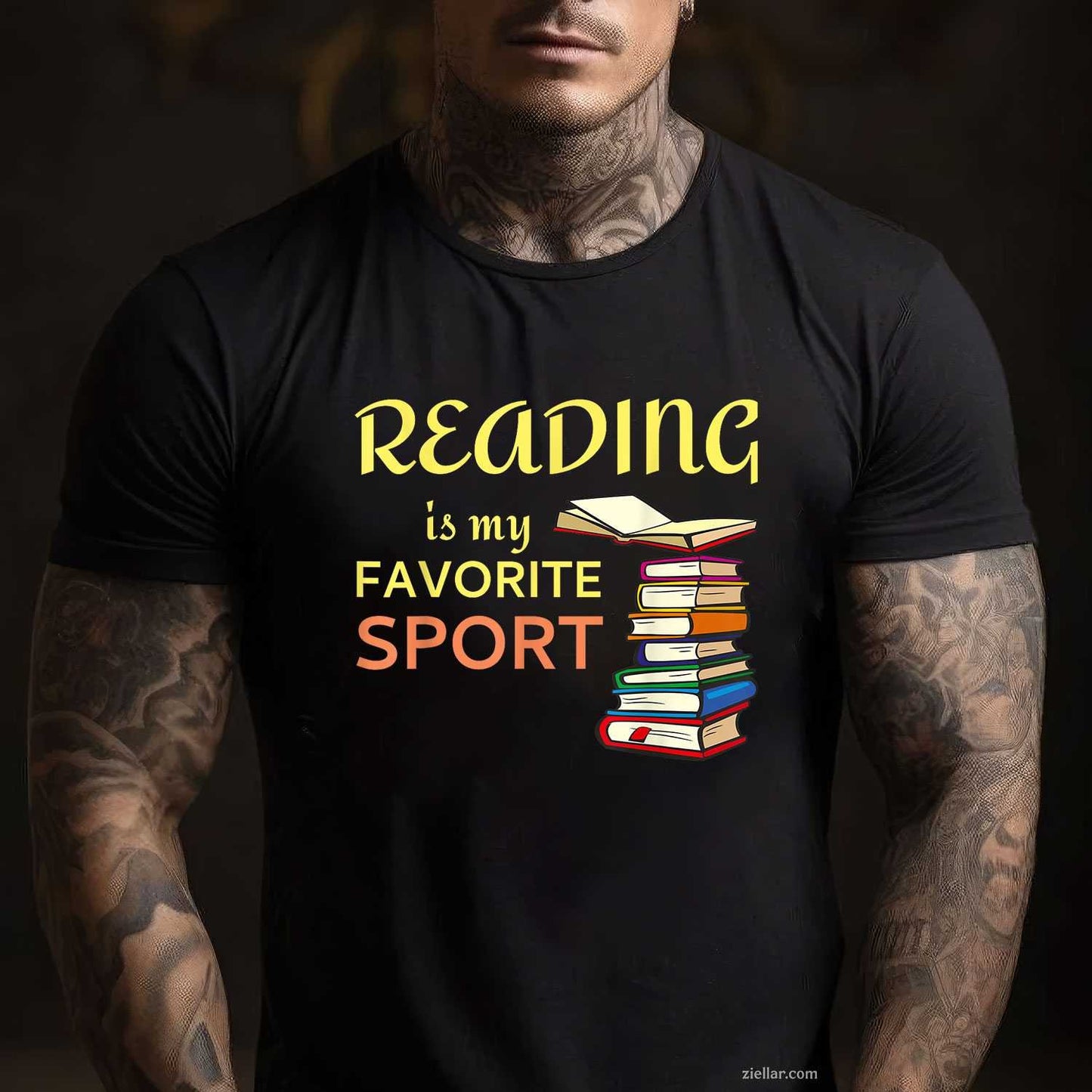 Funny T-Shirt Reading Is My Favorite Sport for Book Lovers T-Shirt