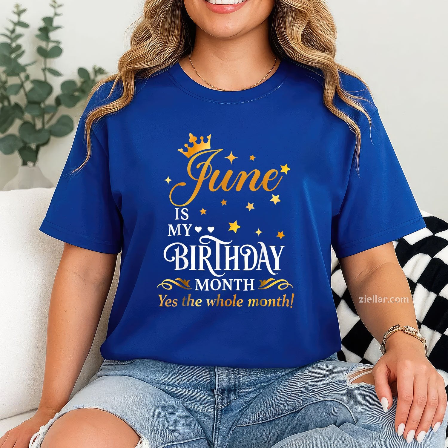 Funny Womens June Is My
