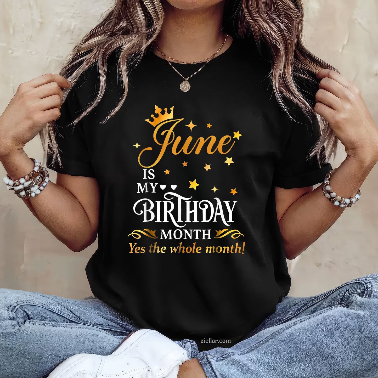 Funny Womens June Is My